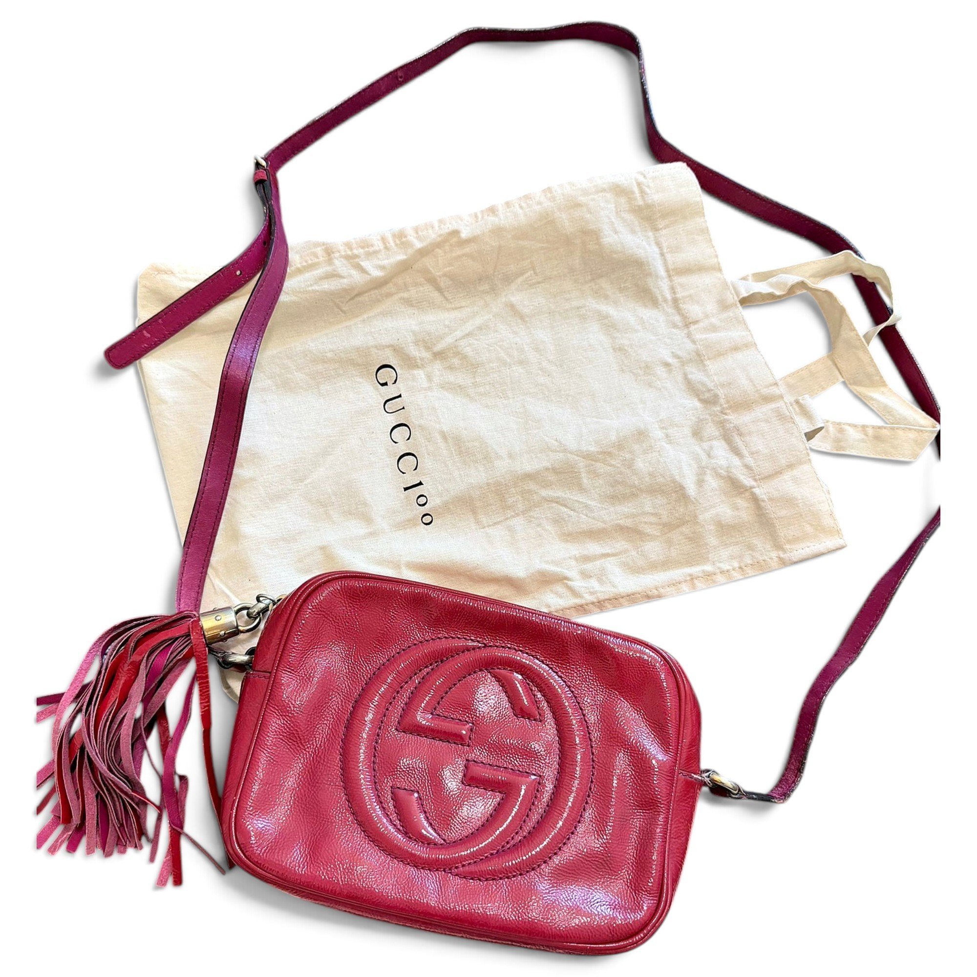 Soho patent leather crossbody bag