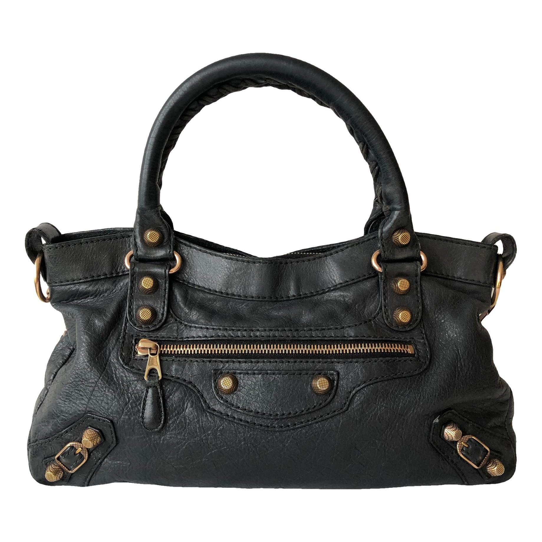 First leather bag