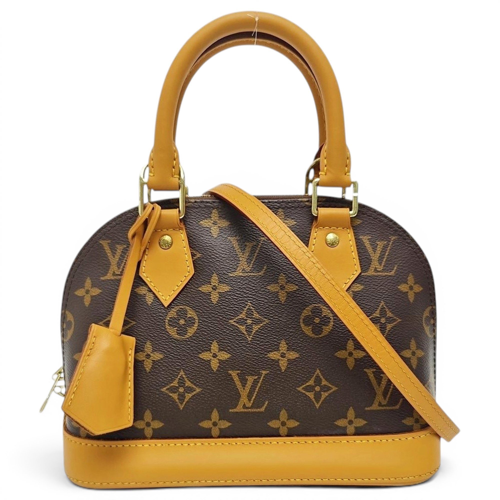 Alma leather handbag