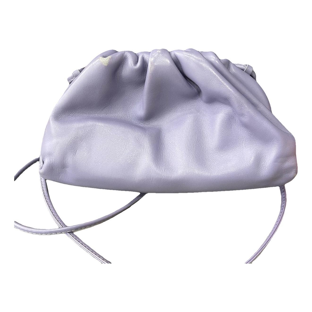 Pouch leather handbag