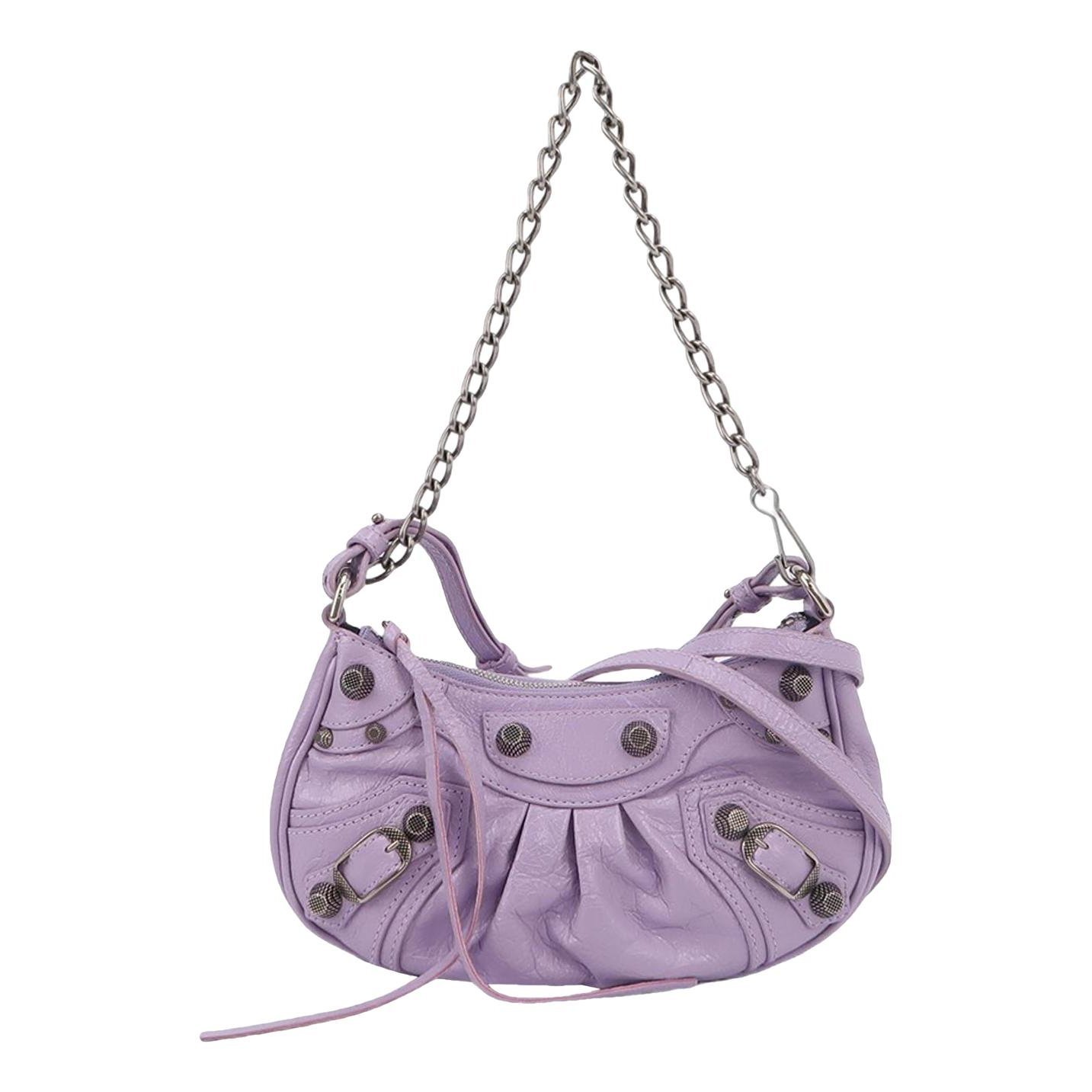 Le Cagole leather handbag