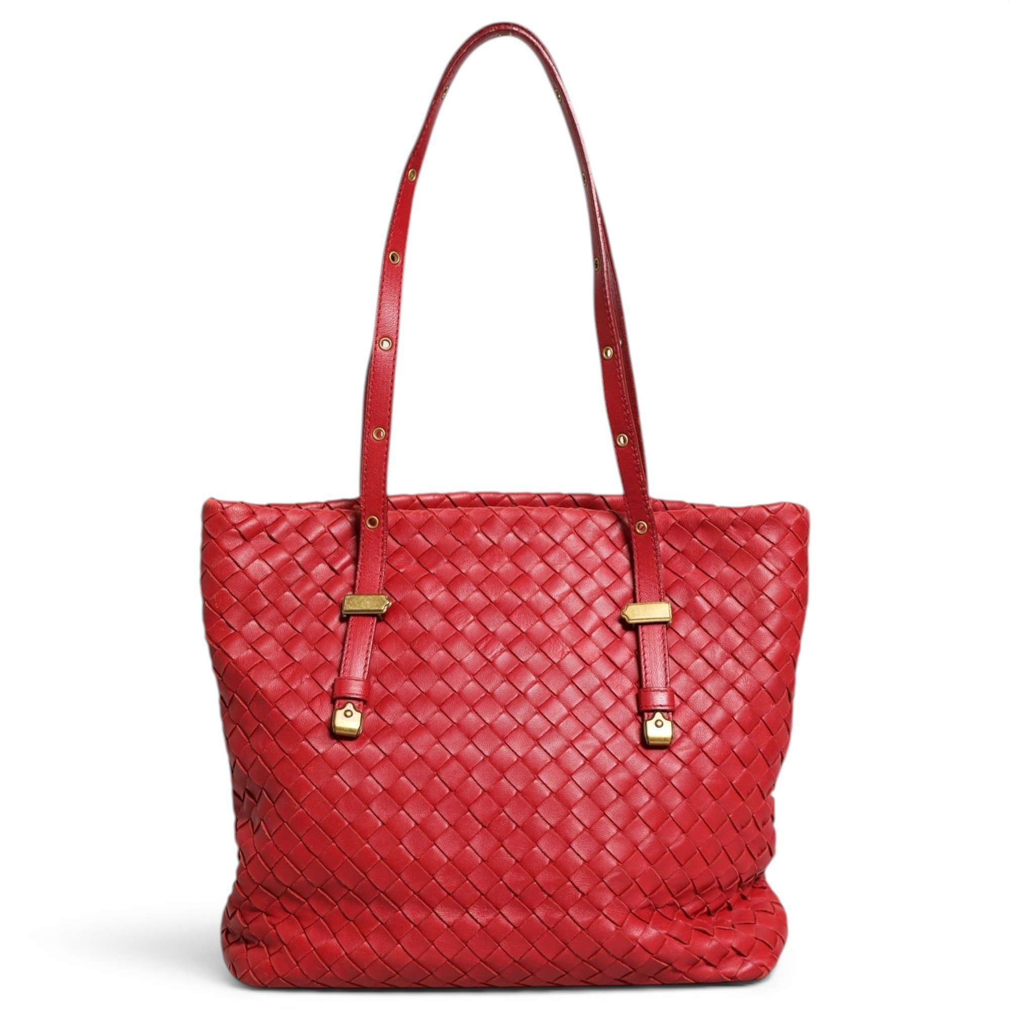 Leather tote