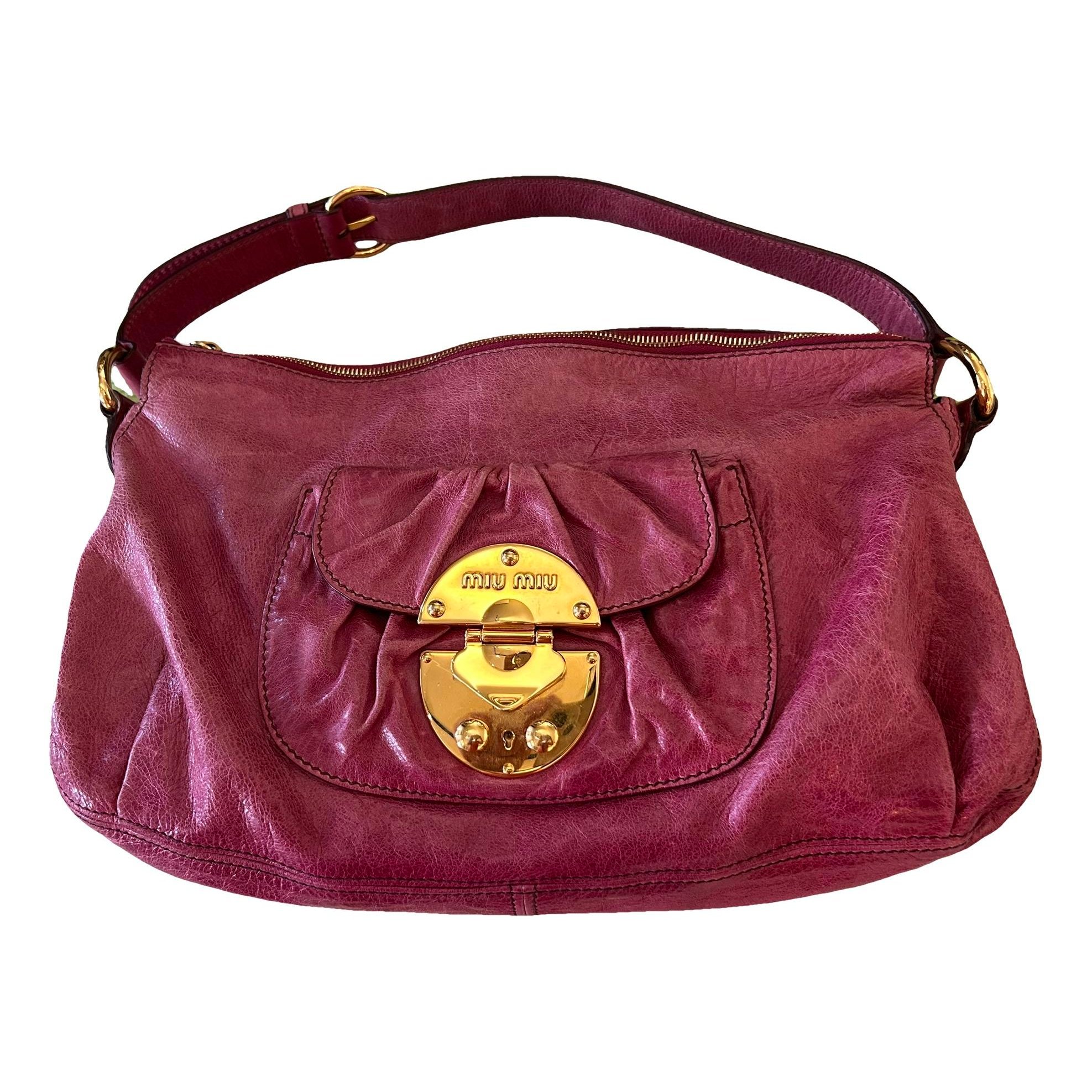Leather handbag