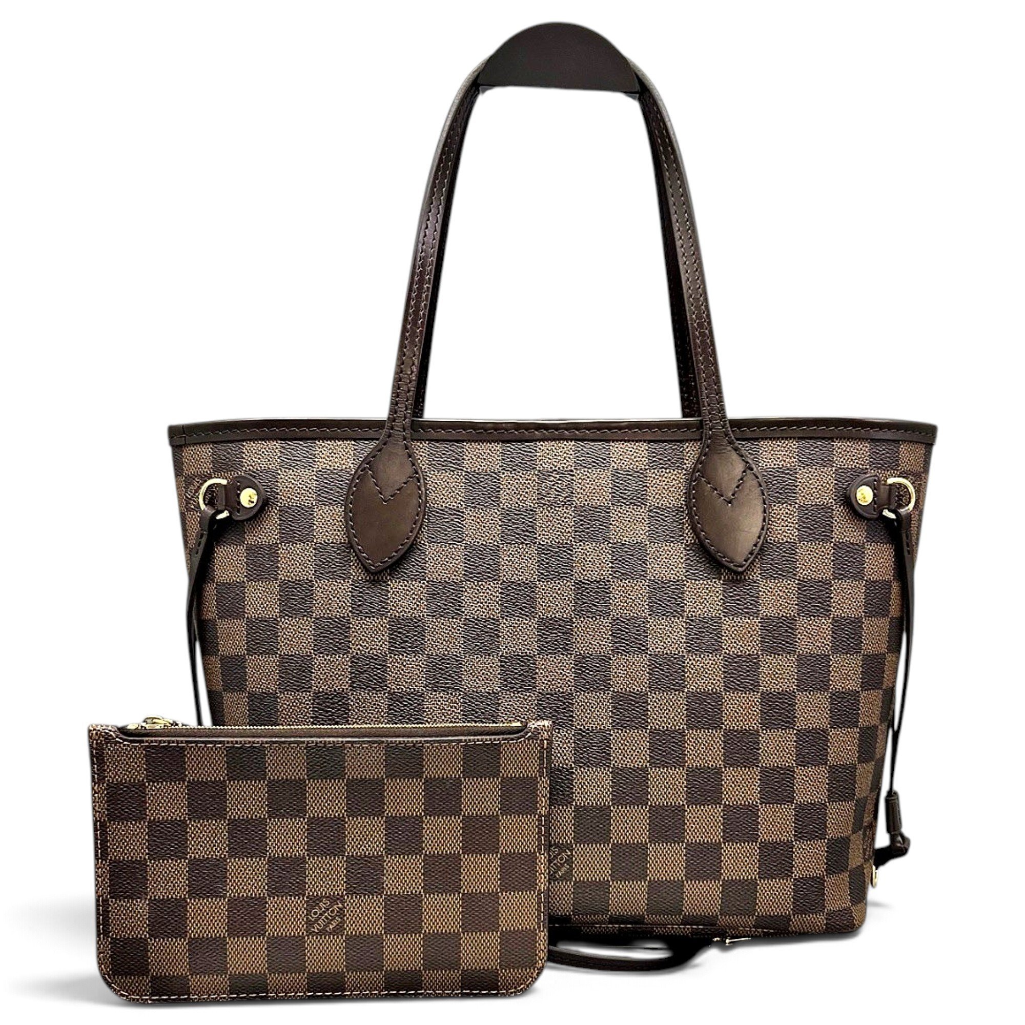 Neverfull leather tote