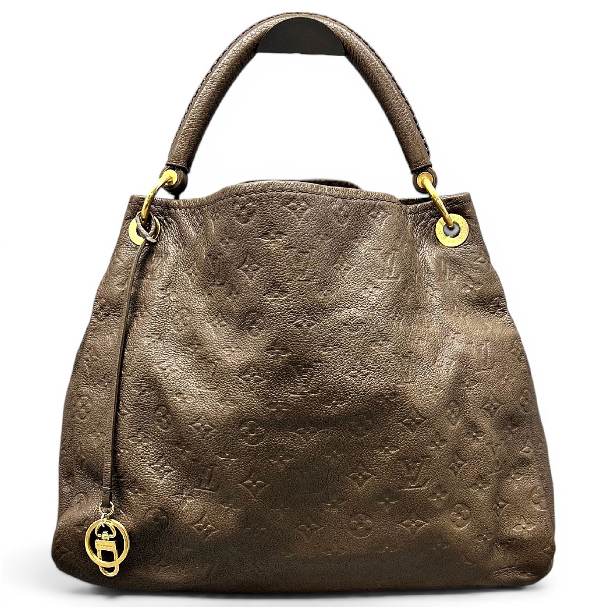 Lumineuse leather handbag