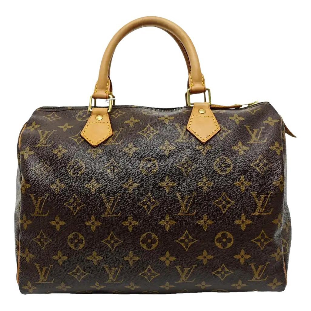 Louis Vuitton Nano Speedy / Mini HL leather handbag
