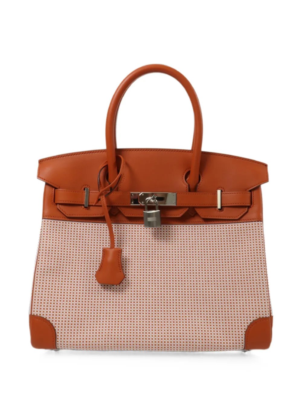 2021 30 Birkin padlock-detail tote bag