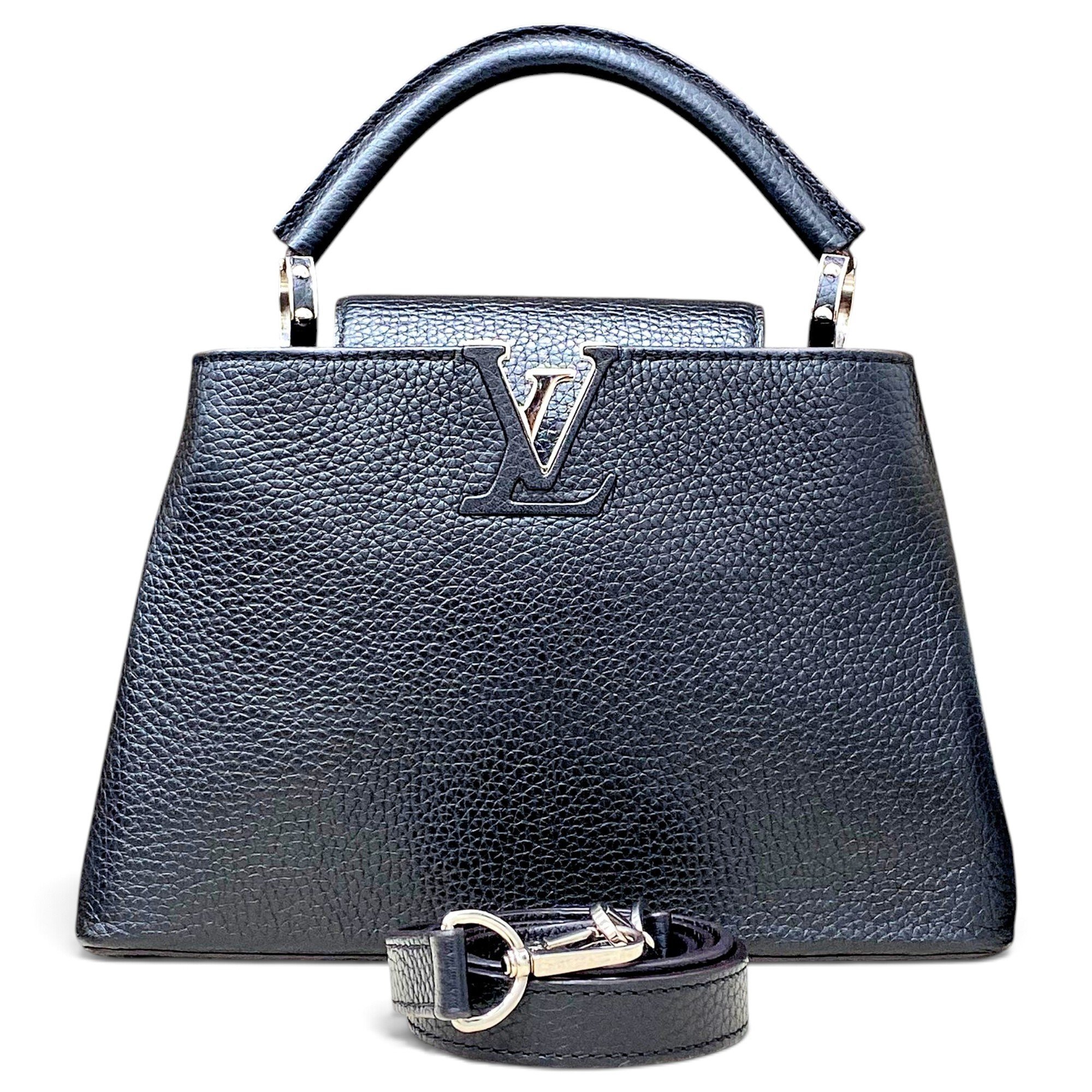 Capucines leather handbag