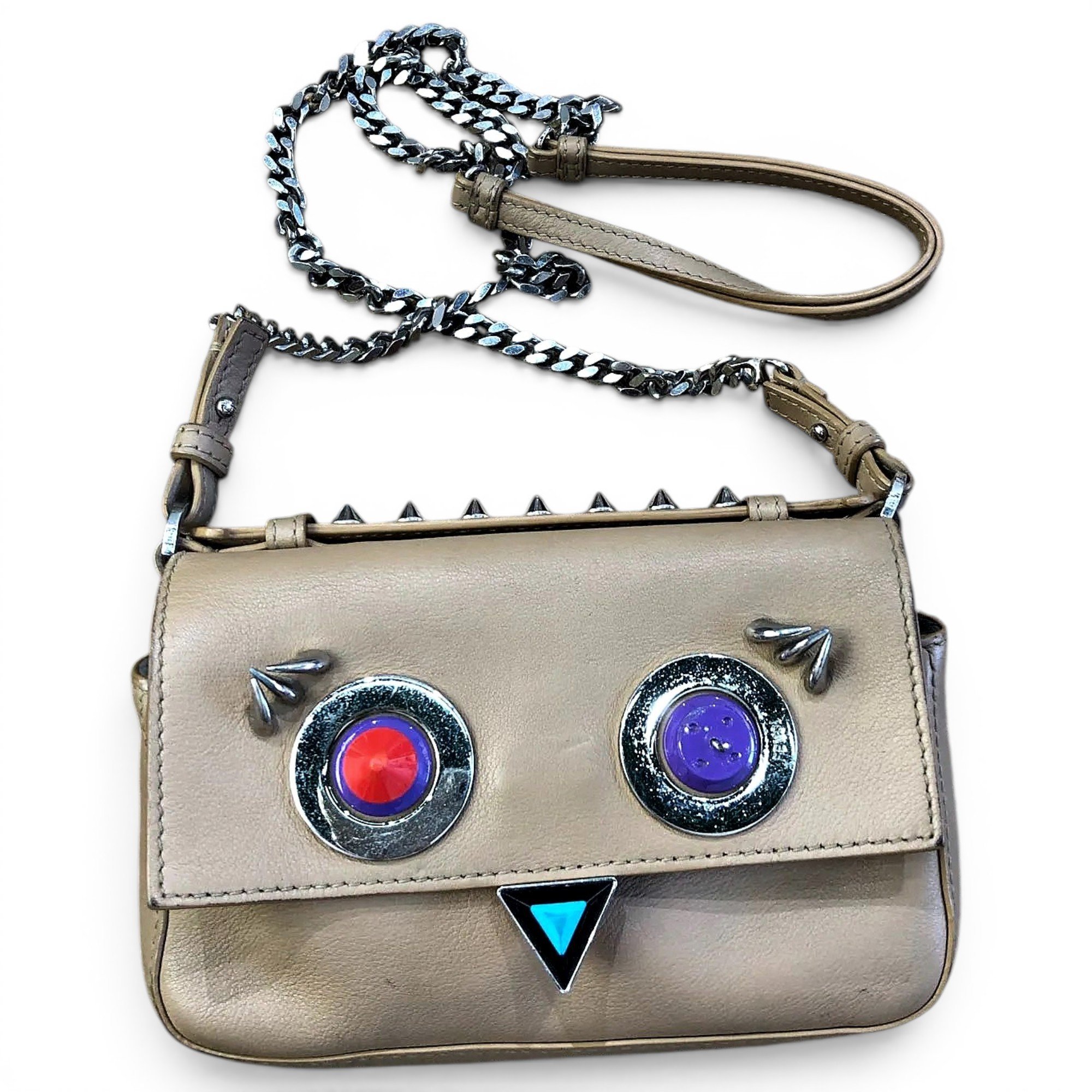 Leather crossbody bag