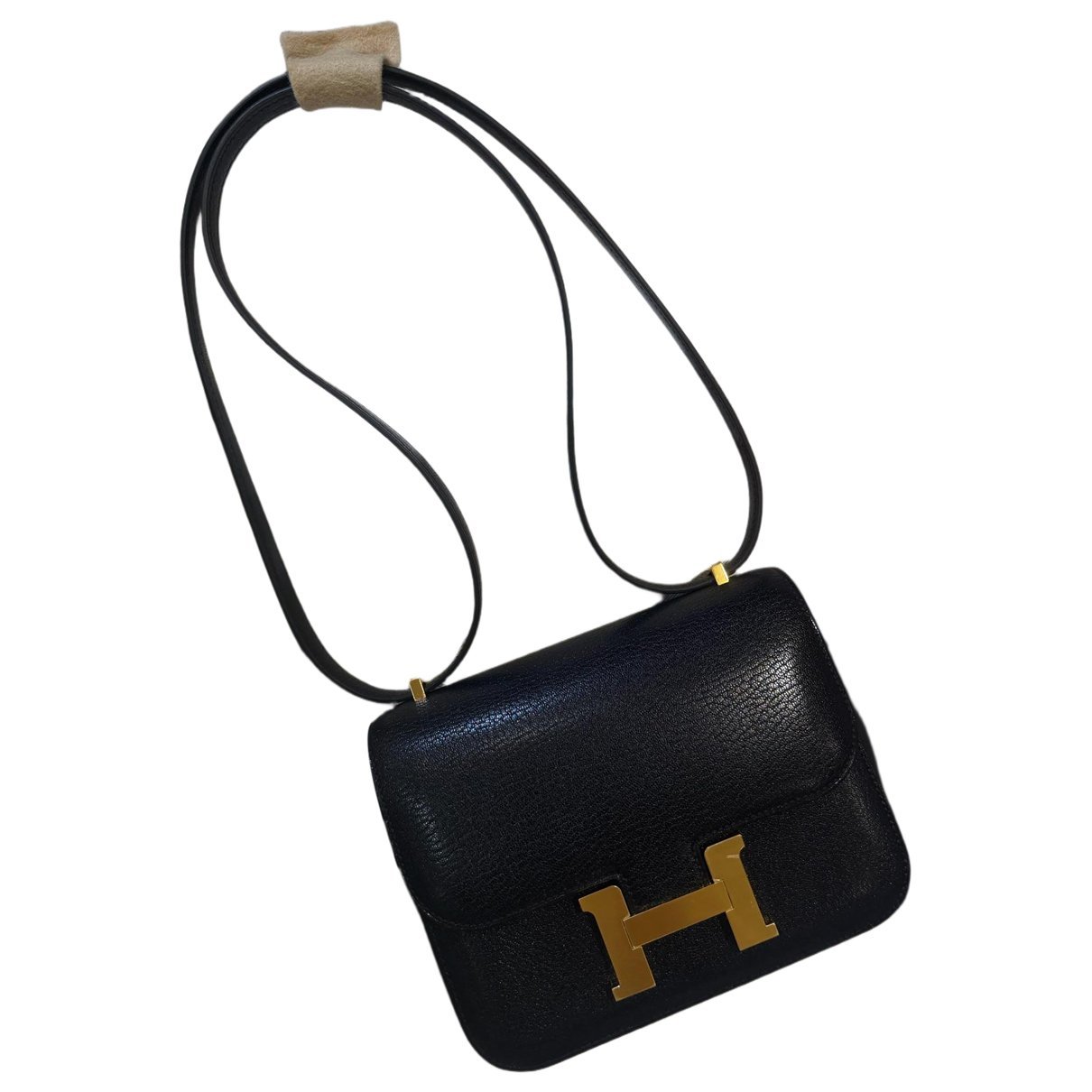 Constance leather crossbody bag