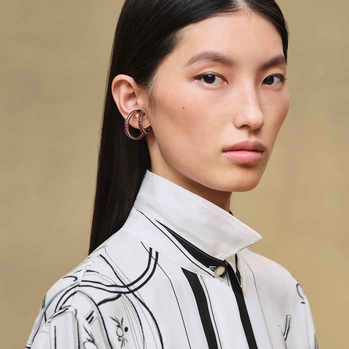 Blanc Nacre "Ex-libris a Main Levee" Classic Shirt
