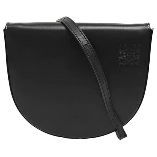 Heel leather handbag