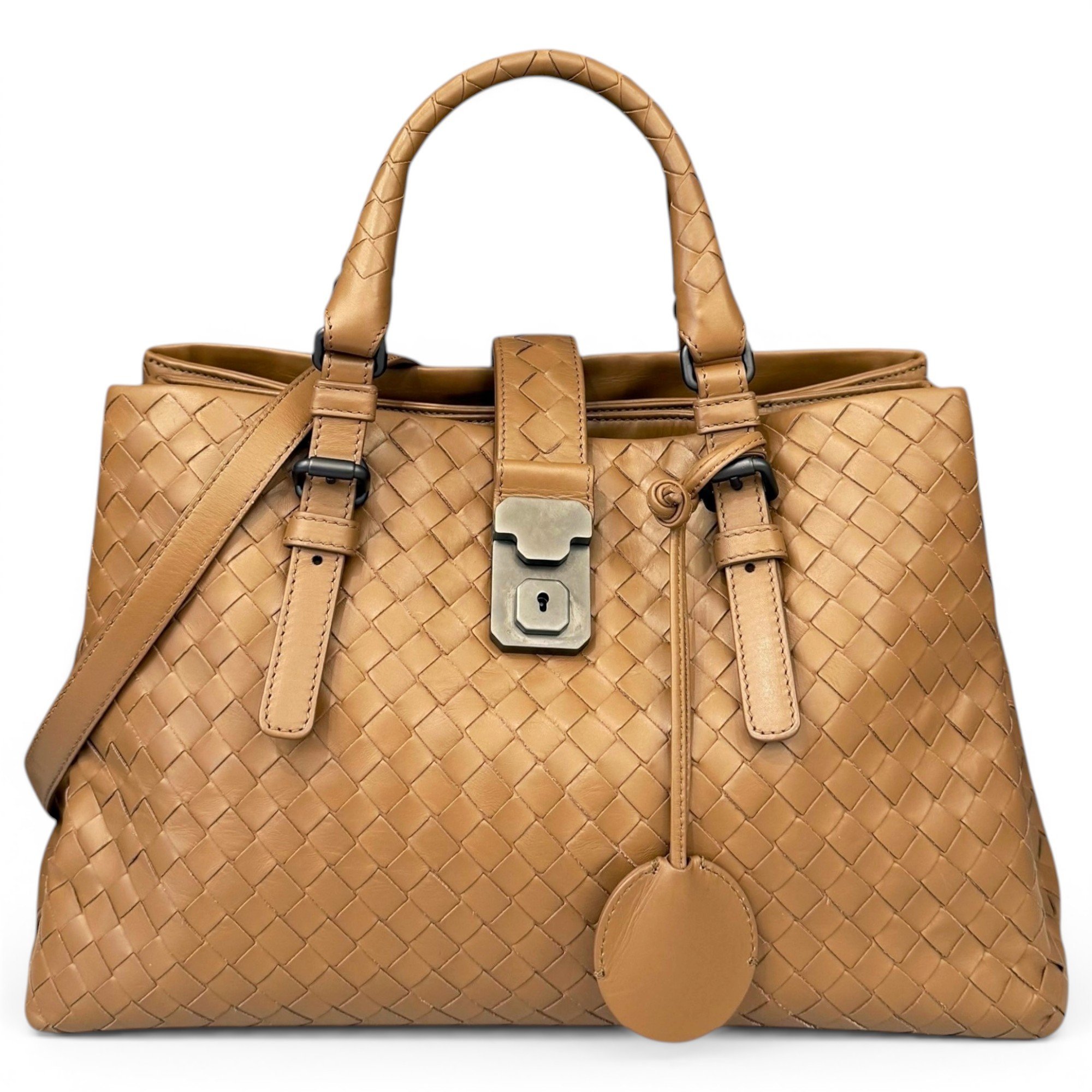 Roma leather tote