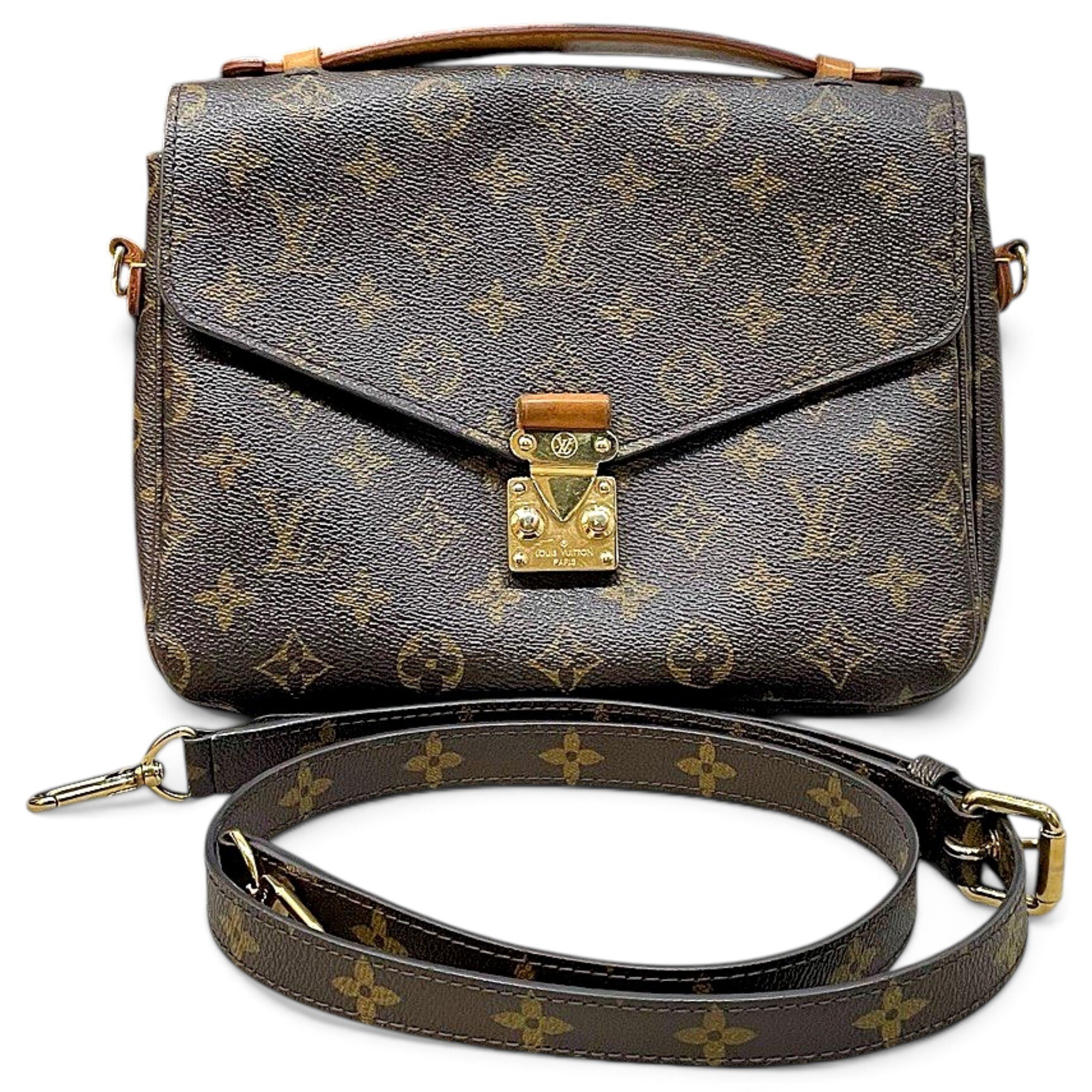 Metis leather satchel
