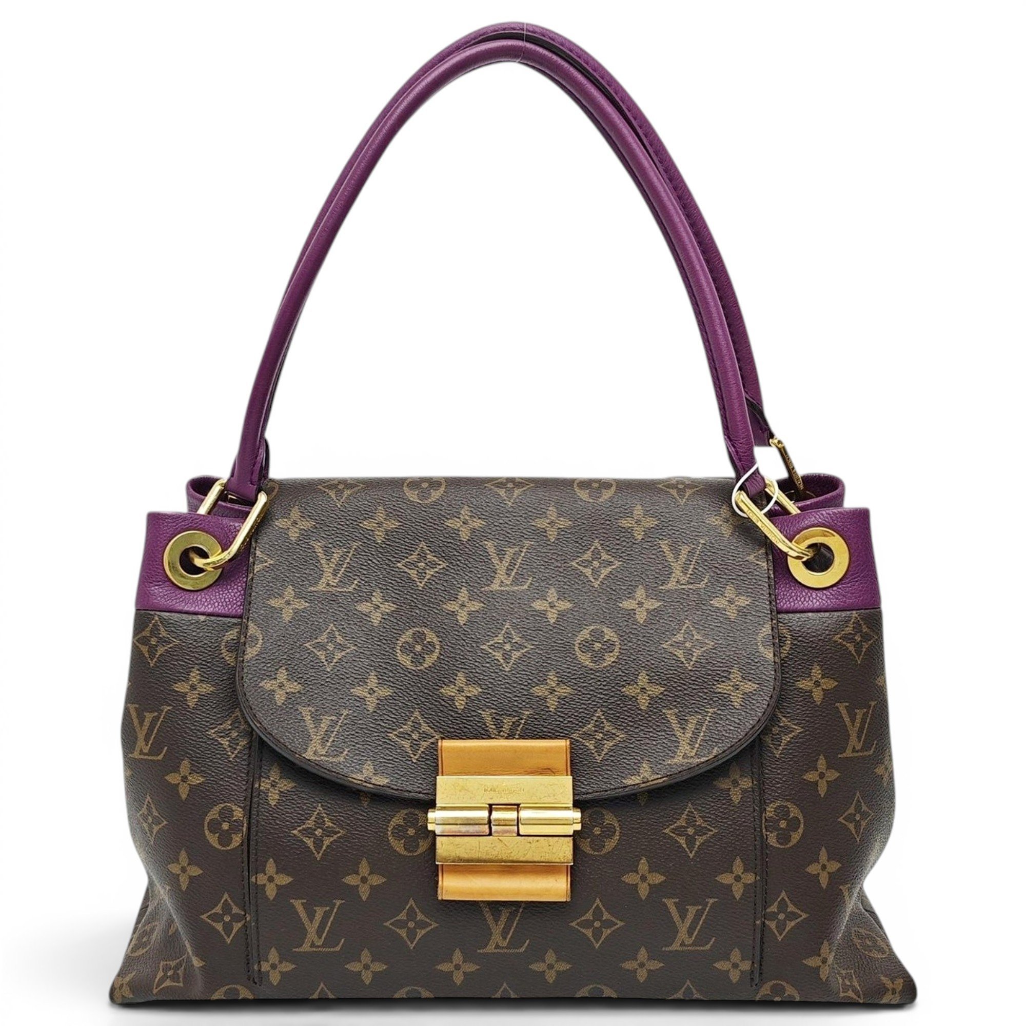 Olympe leather handbag