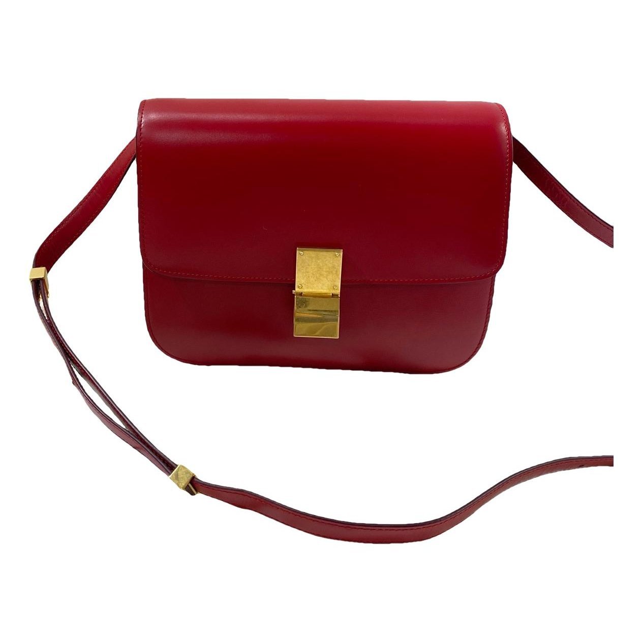 Classic leather handbag