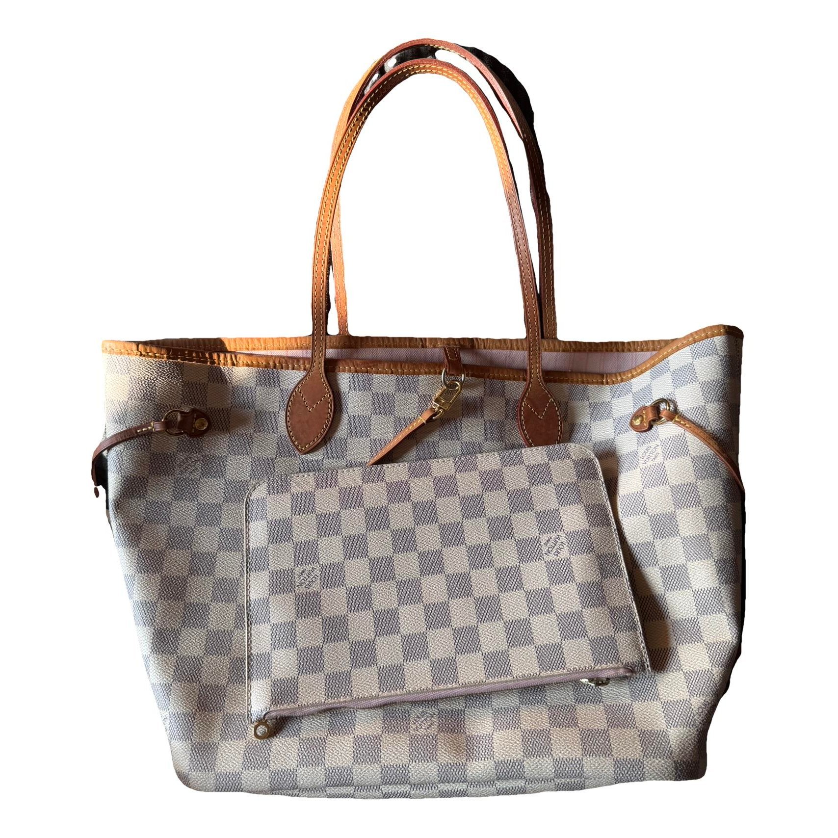 Neverfull leather tote