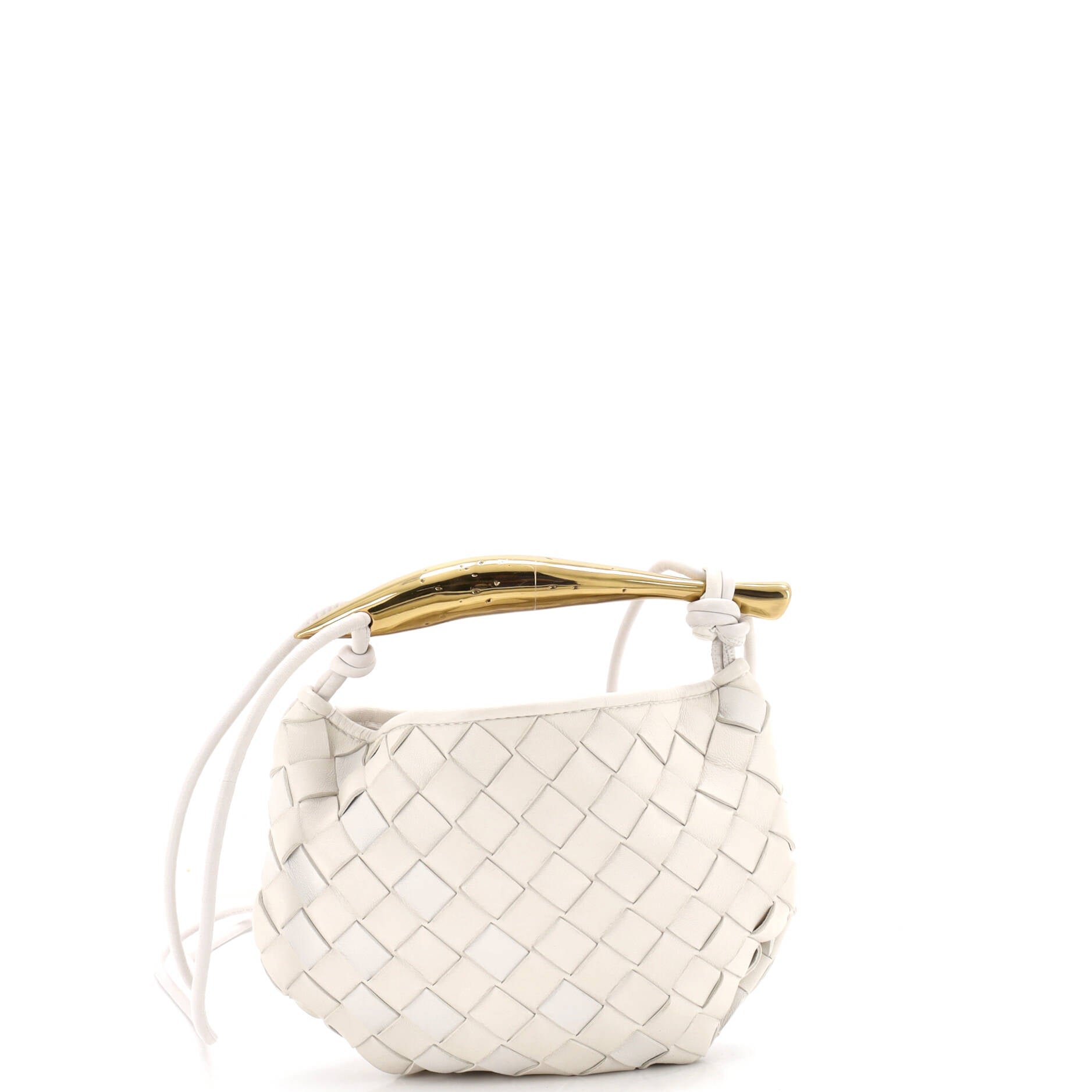 Sardine Top Handle Bag Intrecciato Nappa Mini