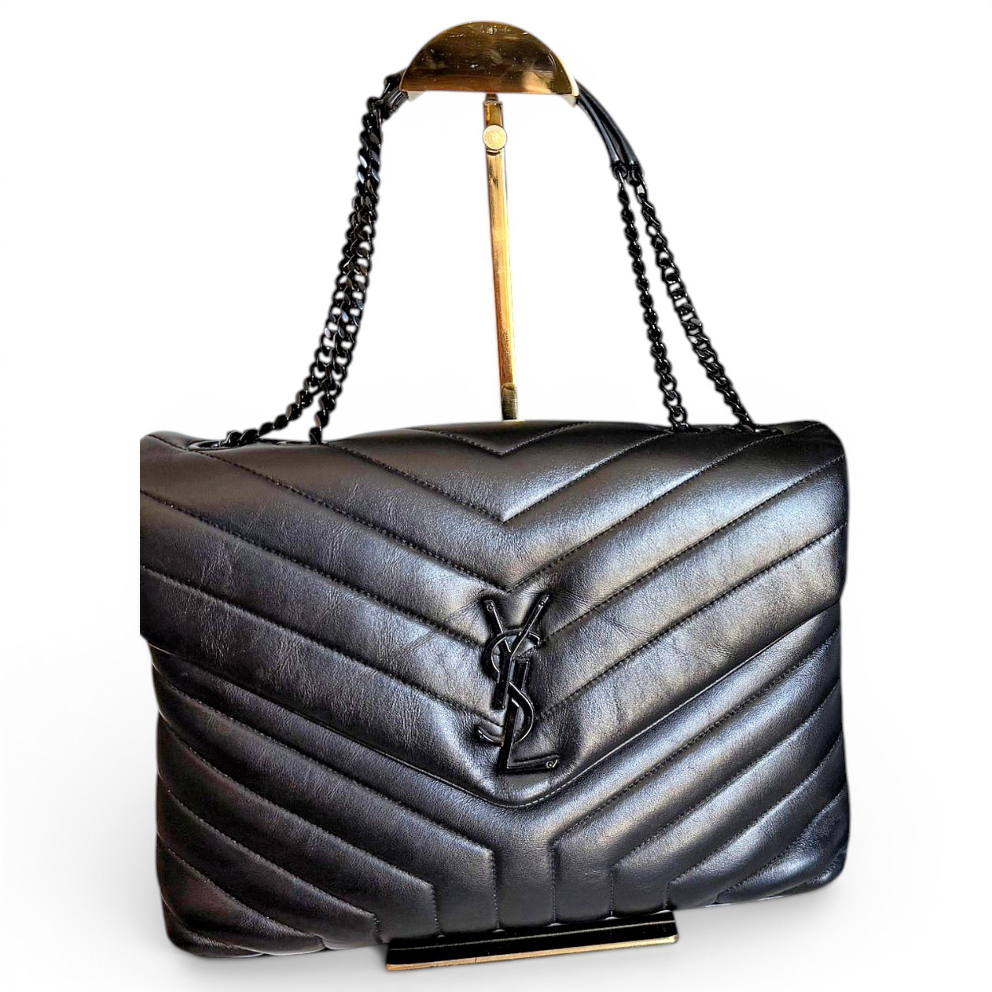 Loulou leather crossbody bag