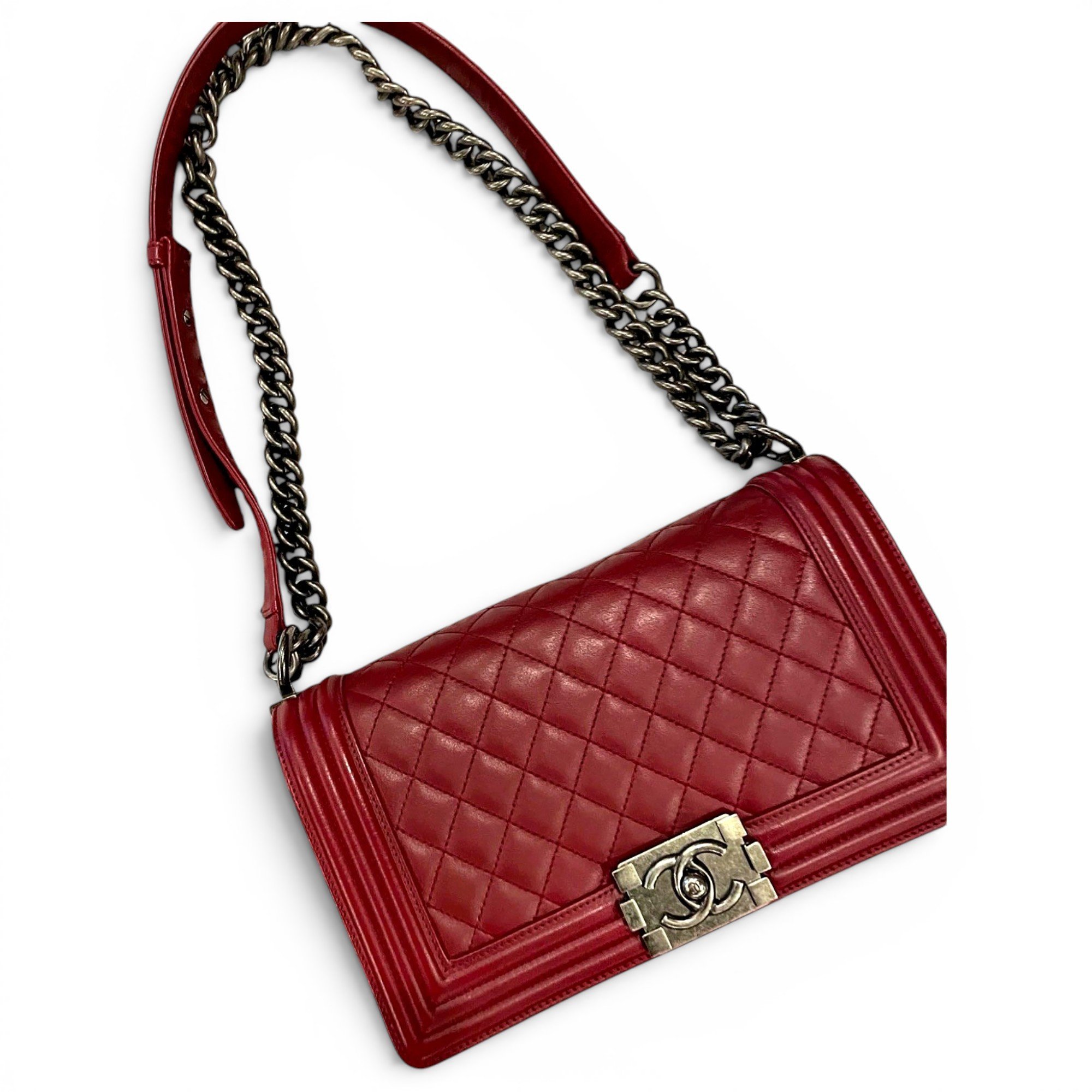 Boy leather bag
