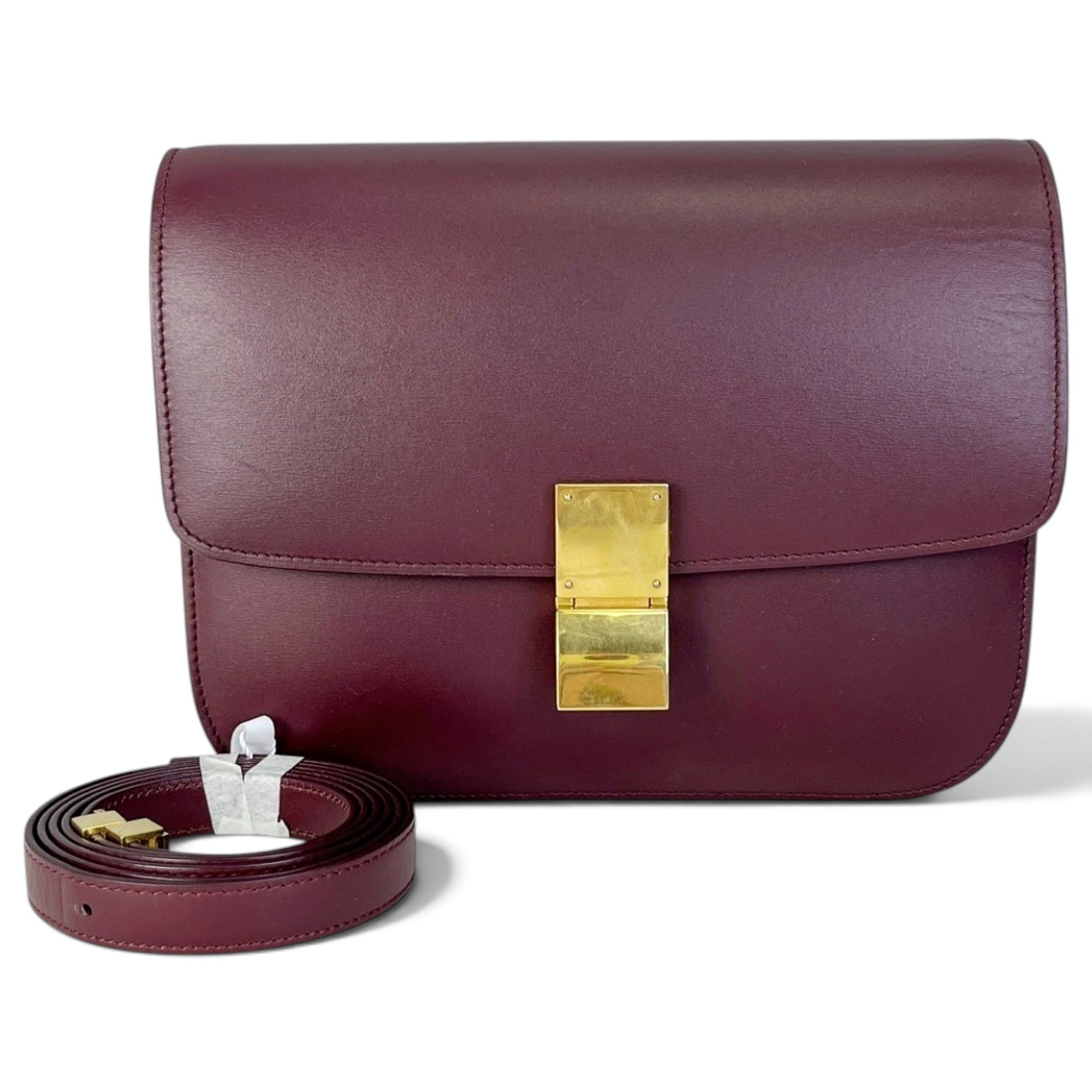 Classic leather handbag