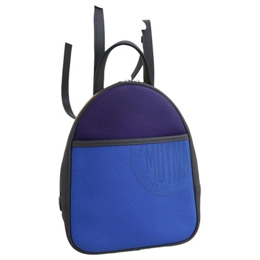 Leather backpack