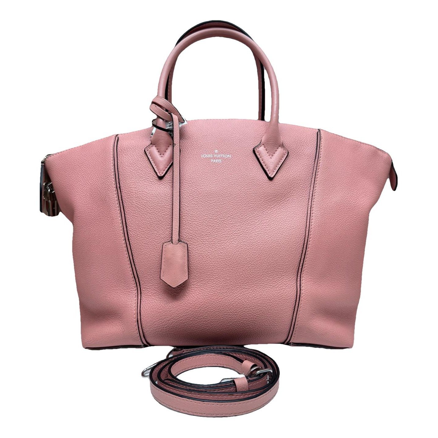 Soft Lockit leather handbag