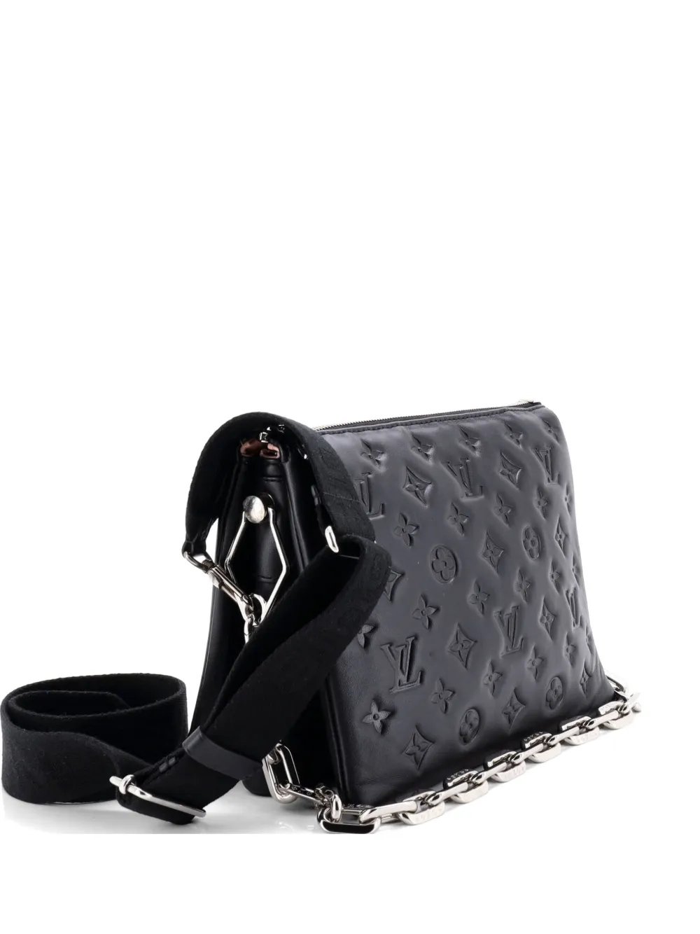 Coussin Bag Monogram Embossed Lambskin PM crossbody bag
