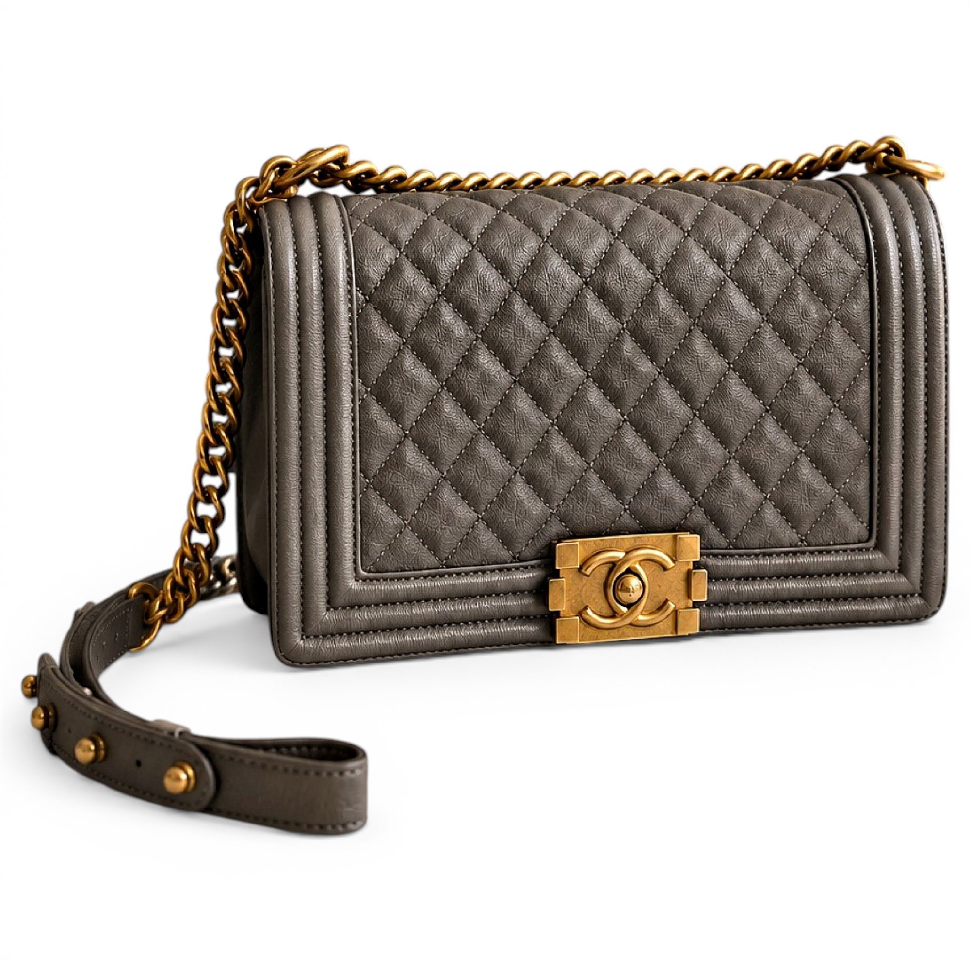 Boy leather handbag