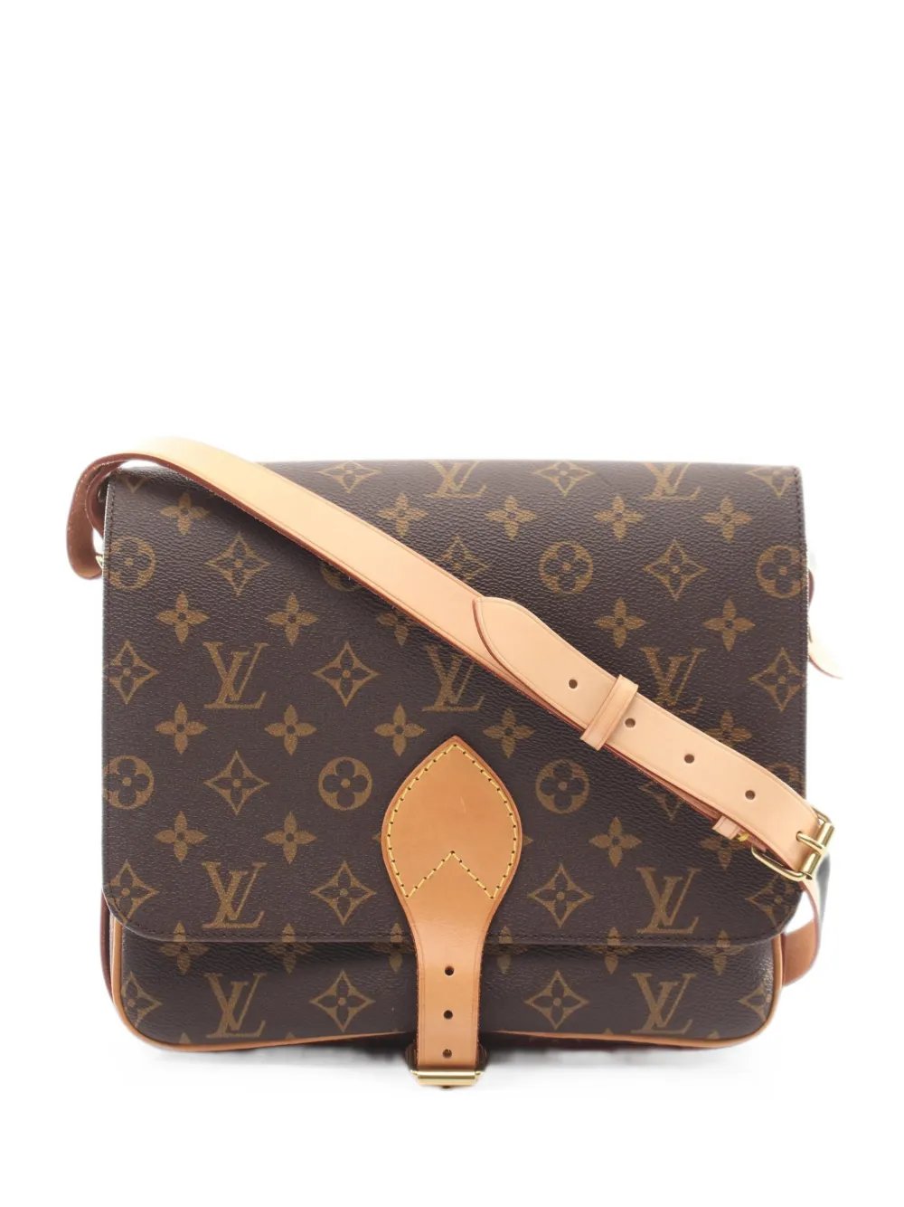 1997 GM Cartesier monogram-pattern shoulder bag