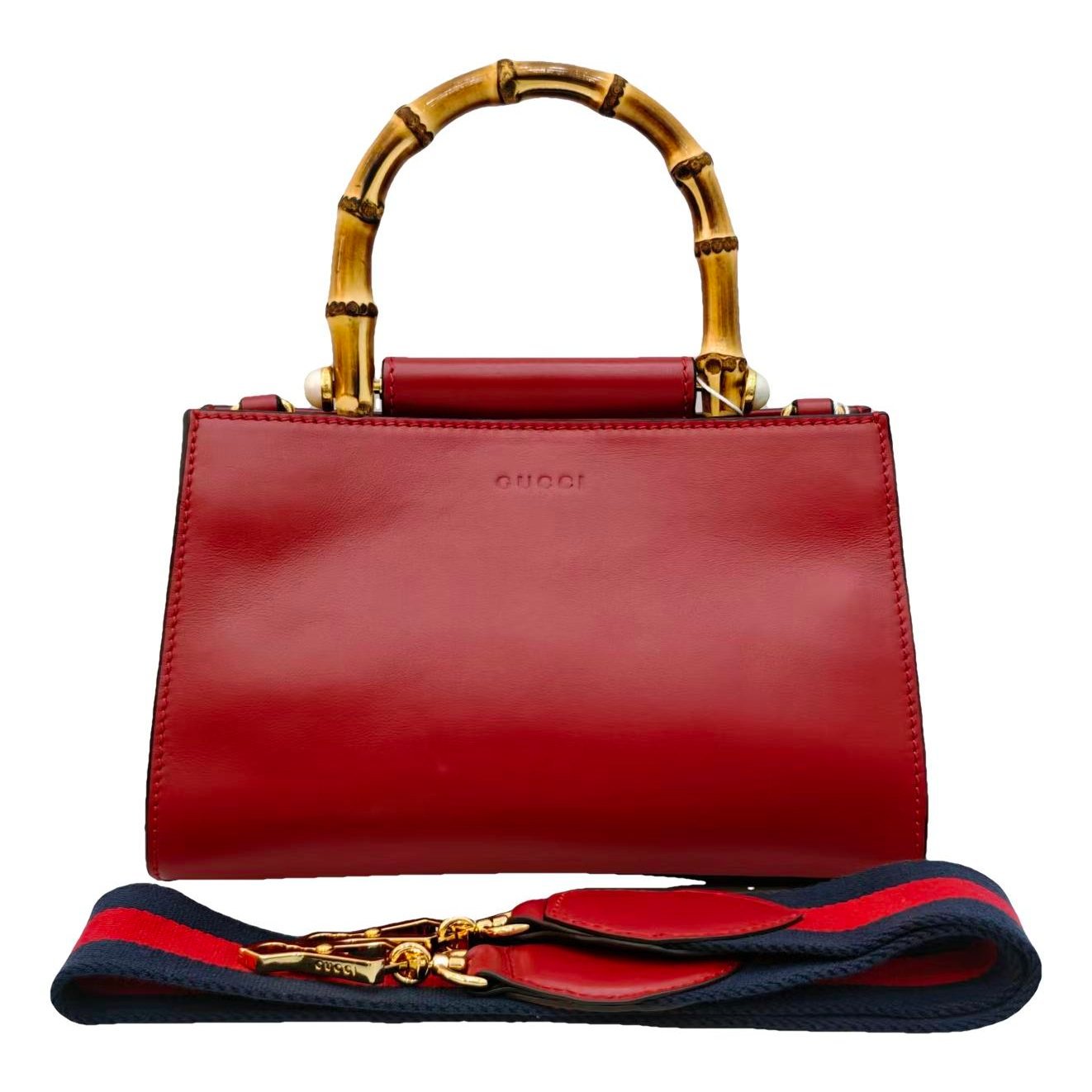 Nymphaea leather satchel