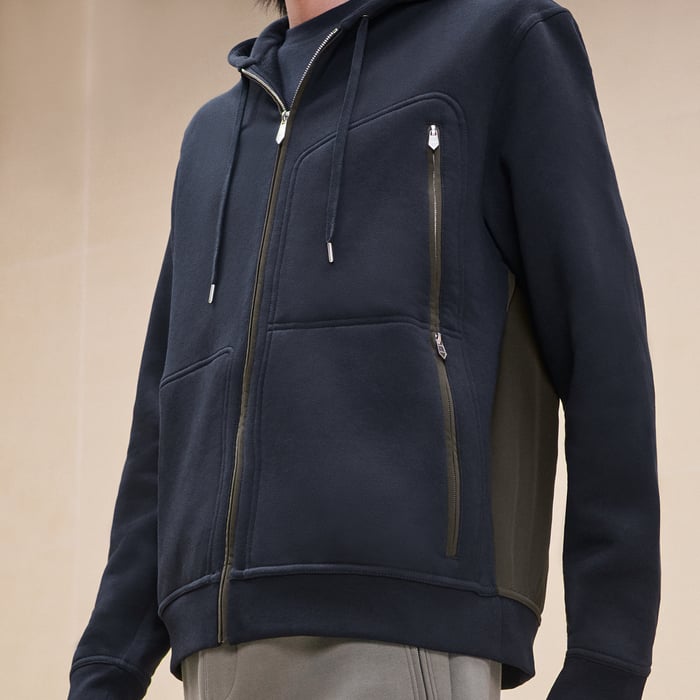 Marine Sport Capsule Zipped Hooded Sweater