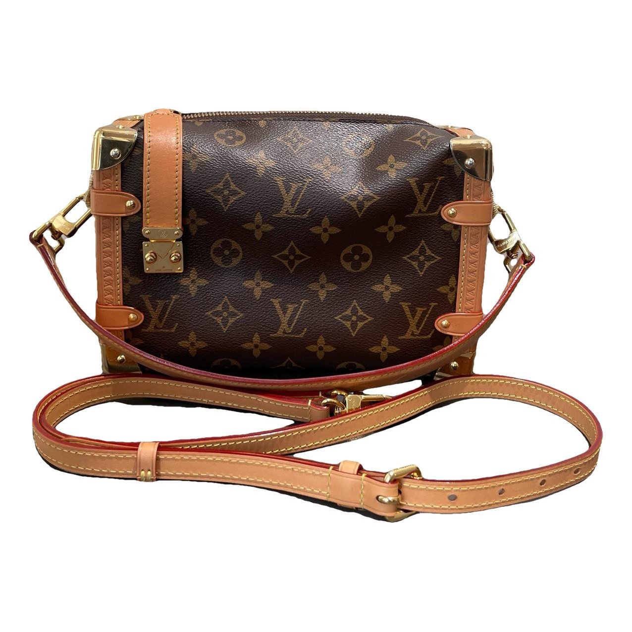Side Trunk leather tote