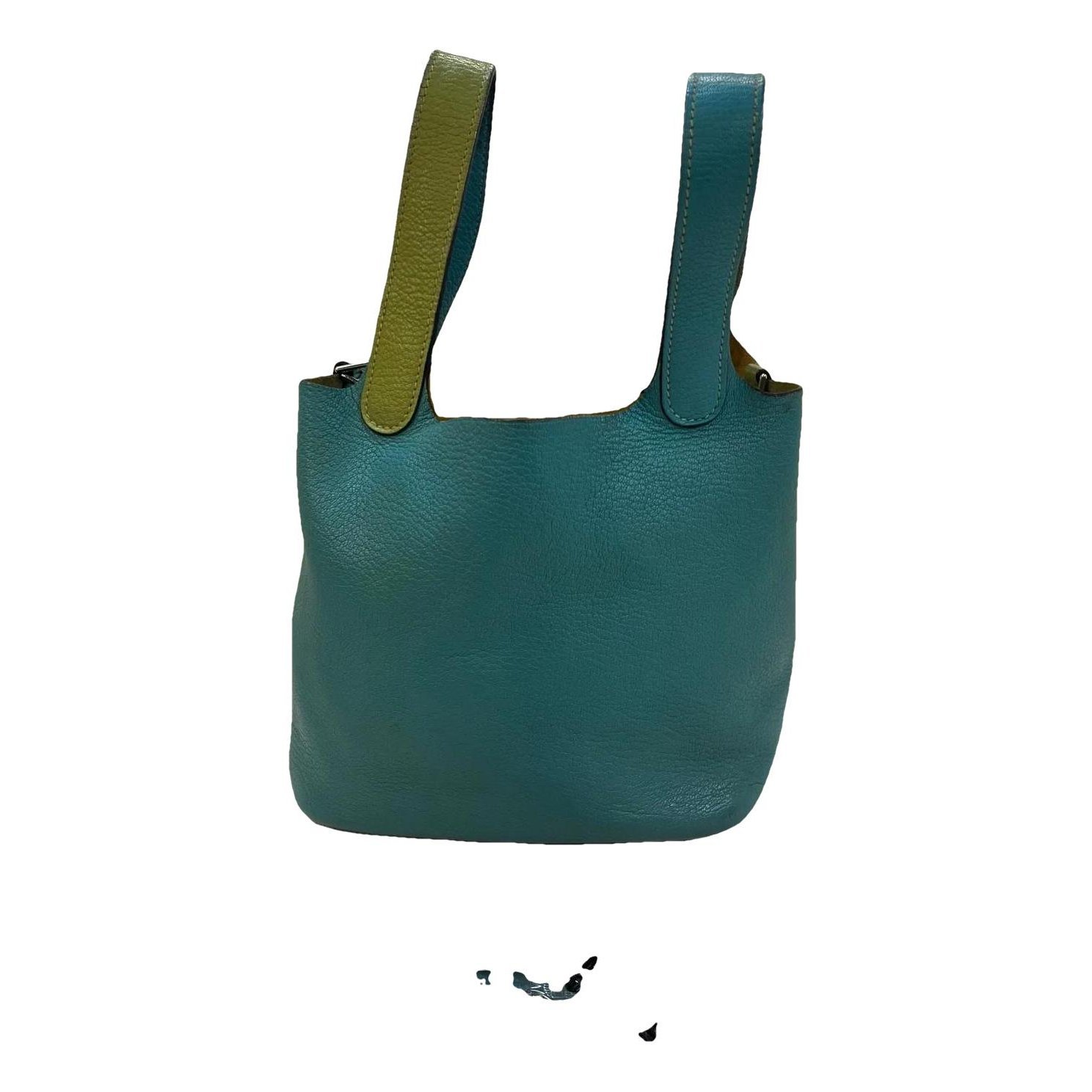 Picotin leather handbag