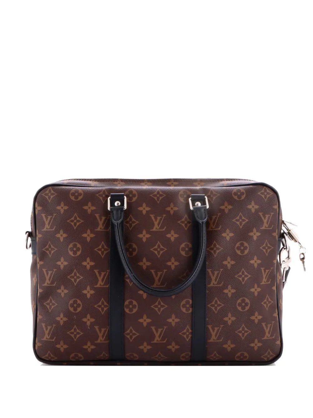 Porte-Documents Voyage Briefcase Macassar Monogram Canvas PM business bag