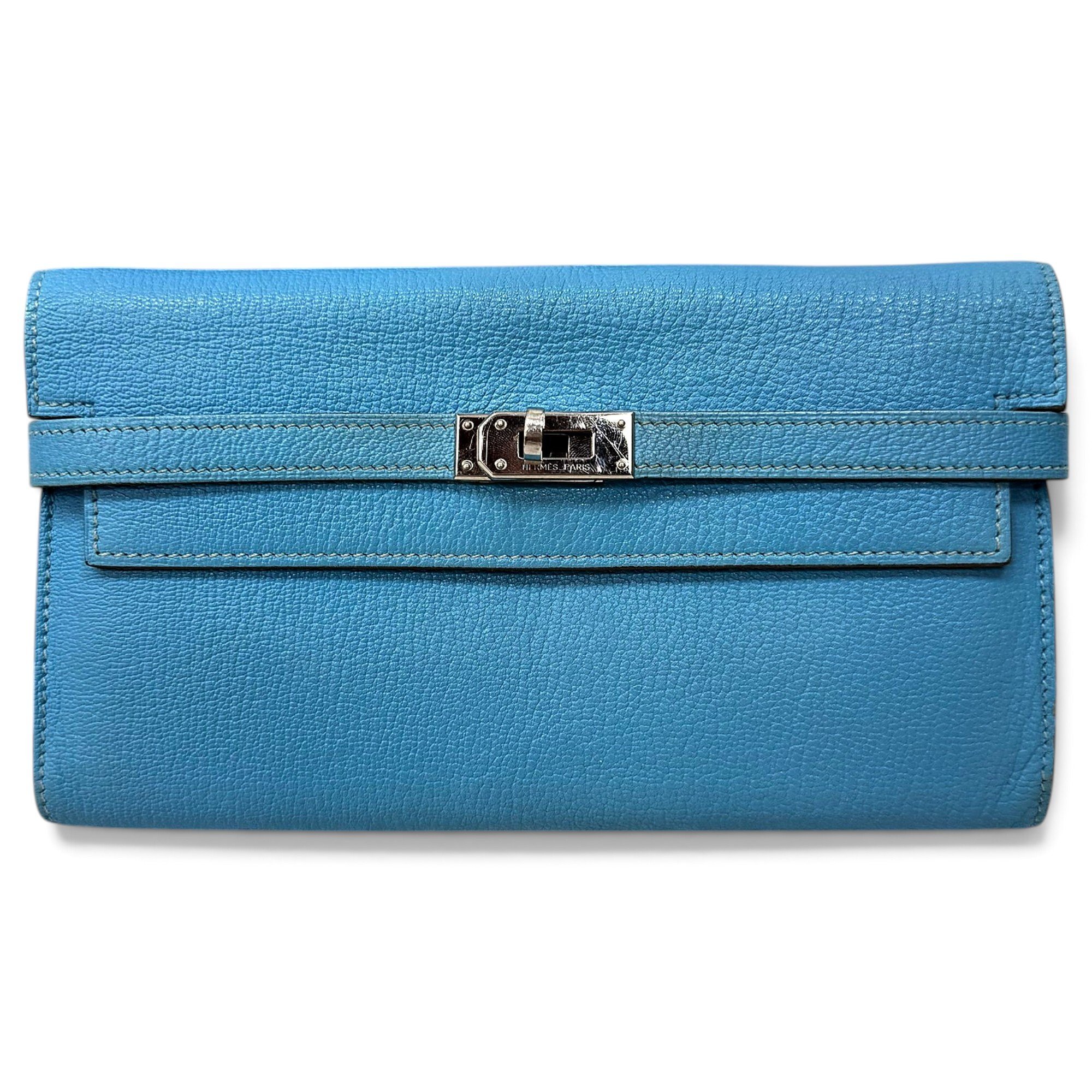 Kelly to go leather clutch bag