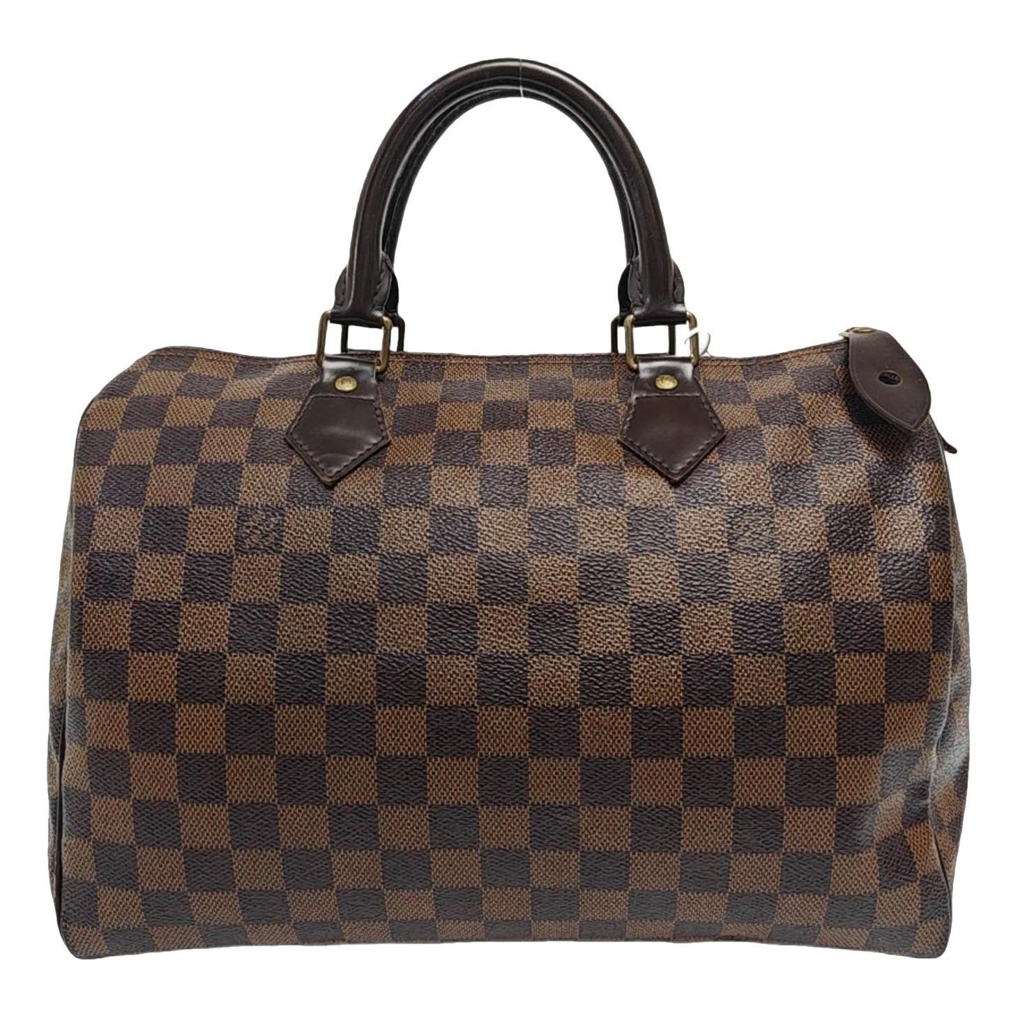 Nano Speedy / Mini HL leather handbag