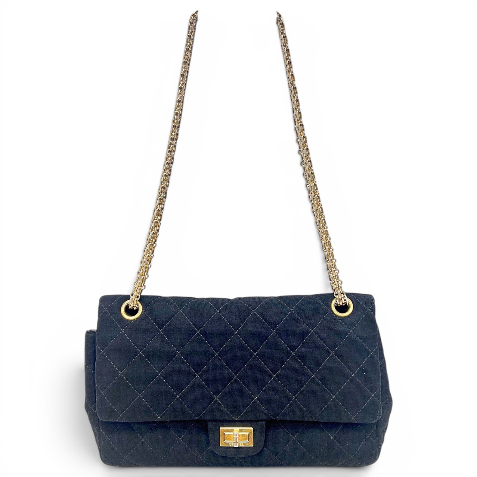 2.55 cloth crossbody bag