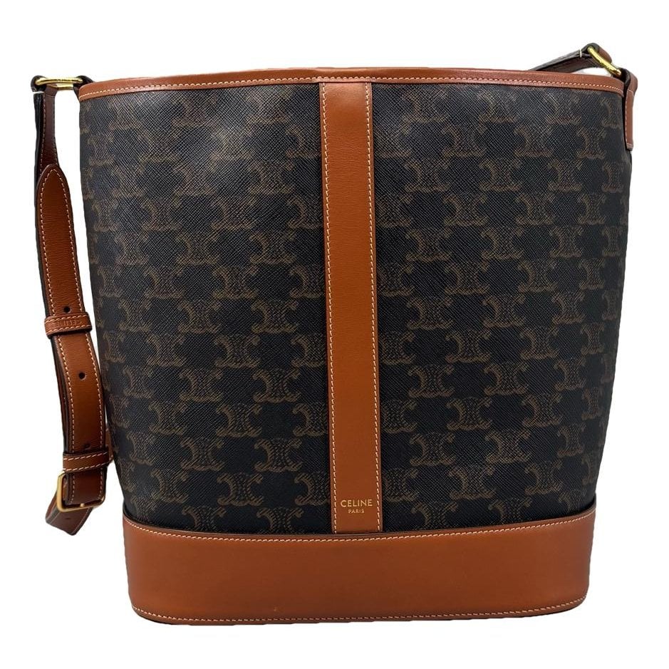 SAC SEAU leather handbag