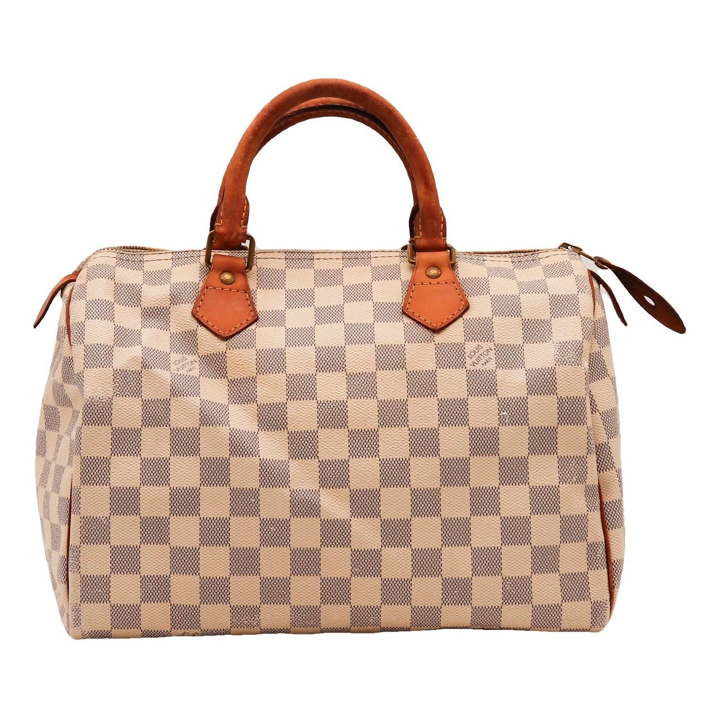 Speedy leather handbag