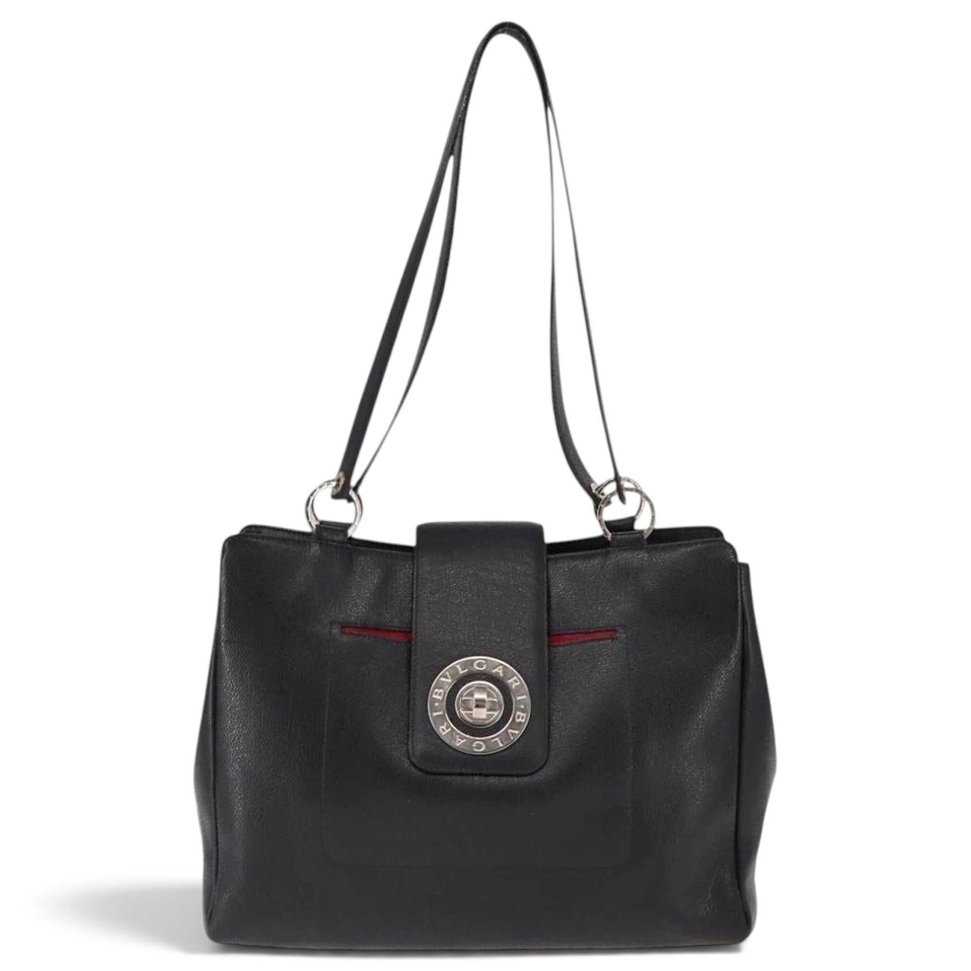 Leather tote