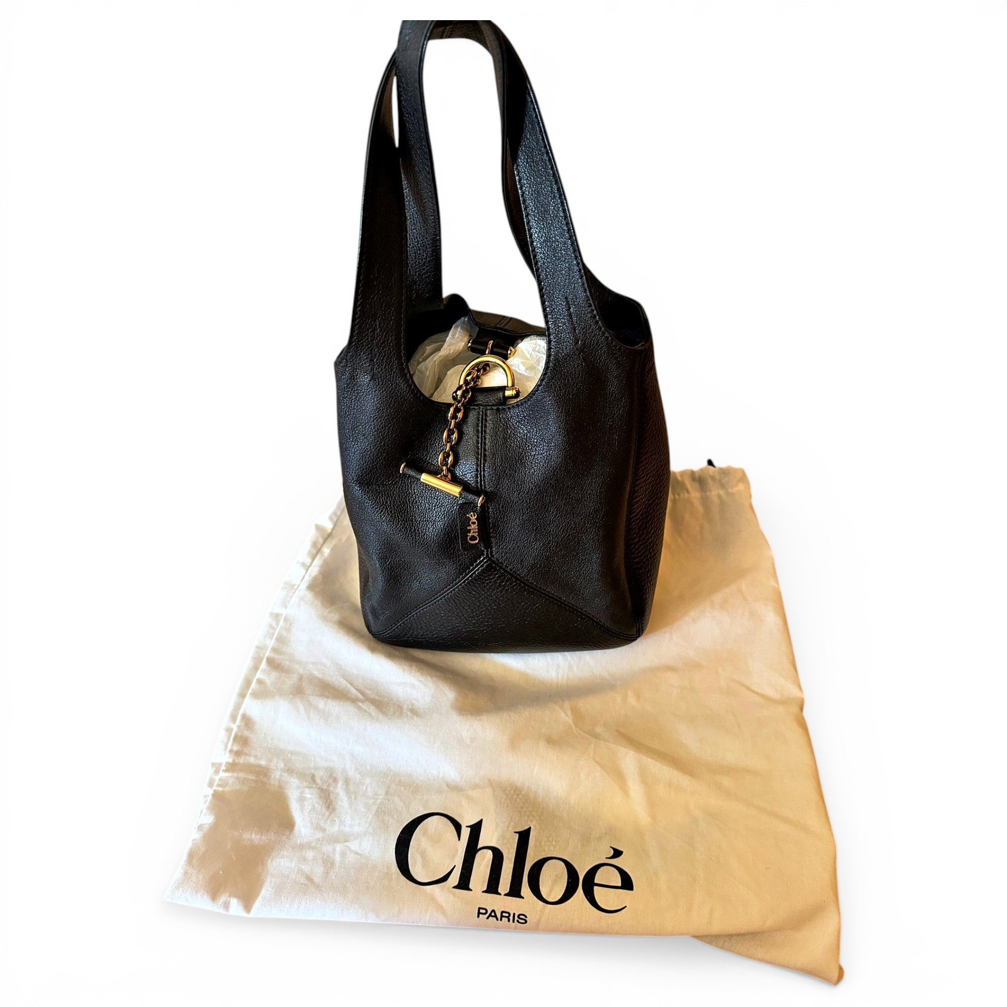 Chloé Balloon leather handbag