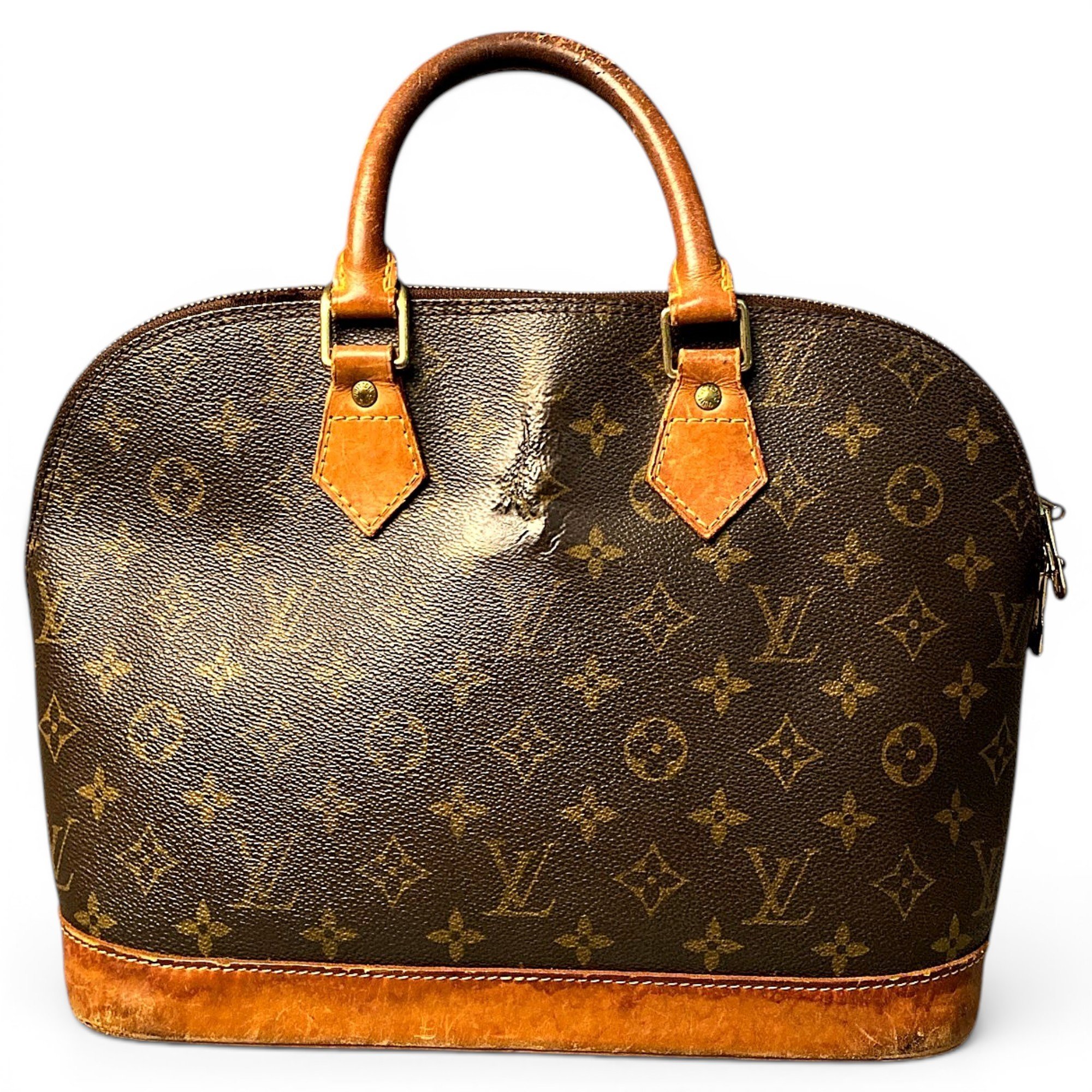 Alma leather handbag