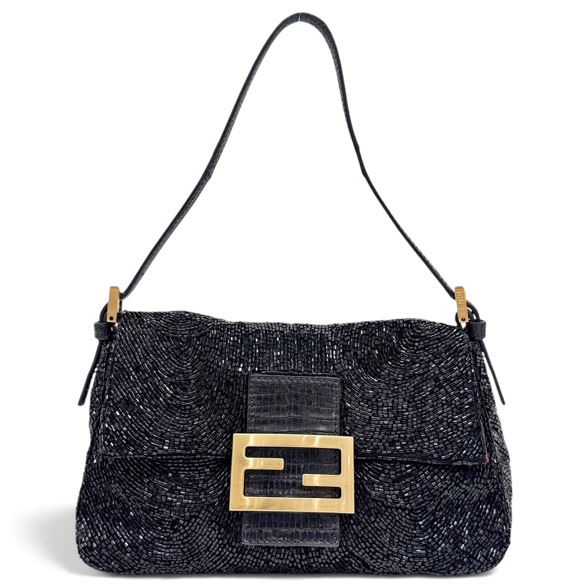 Mamma Baguette glitter mini bag