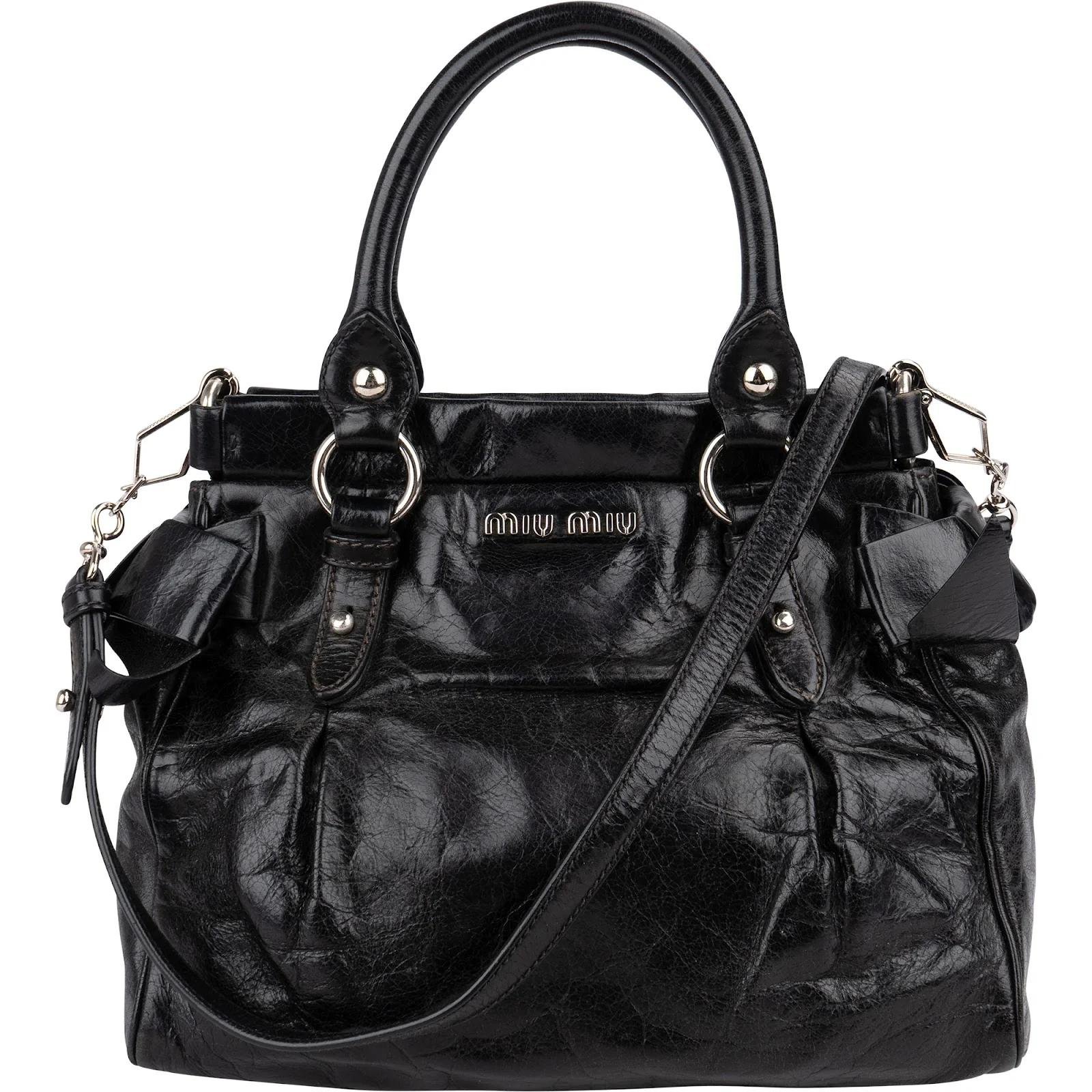 Vitello leather handbag
