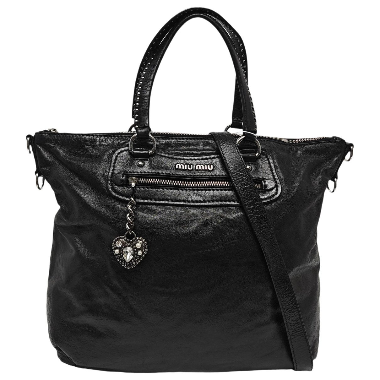 Leather handbag