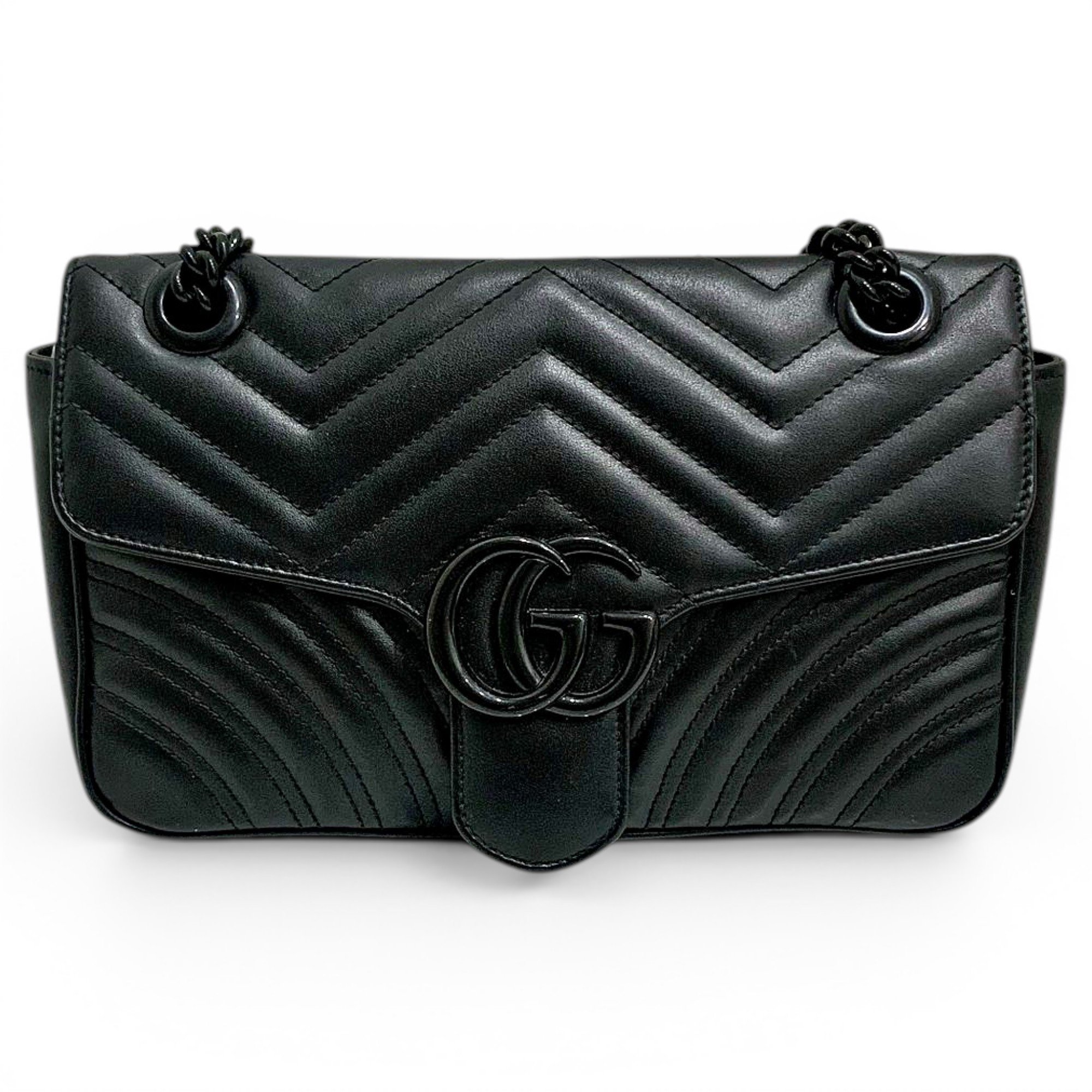 Gucci GG Marmont Flap leather crossbody bag