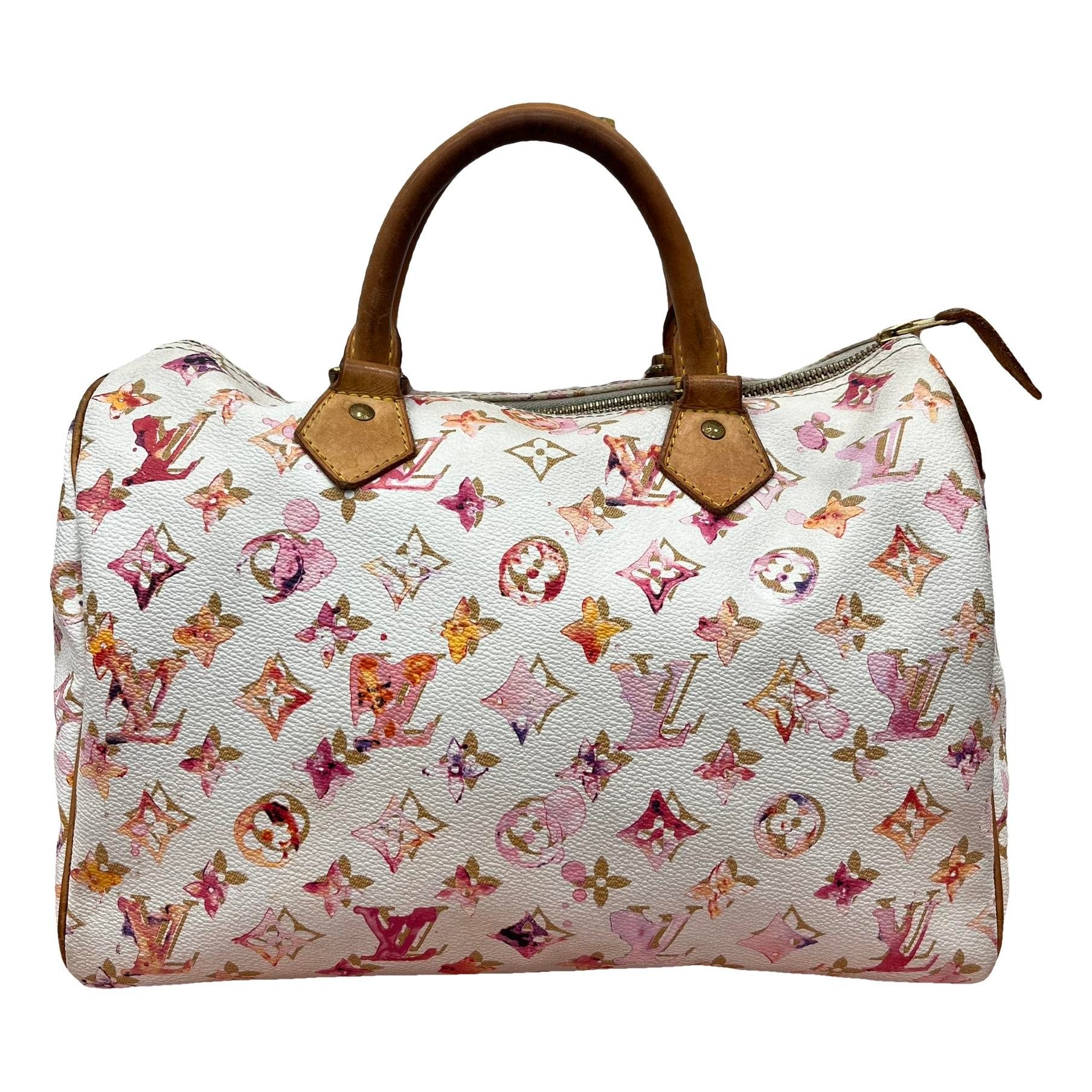 Speedy leather handbag