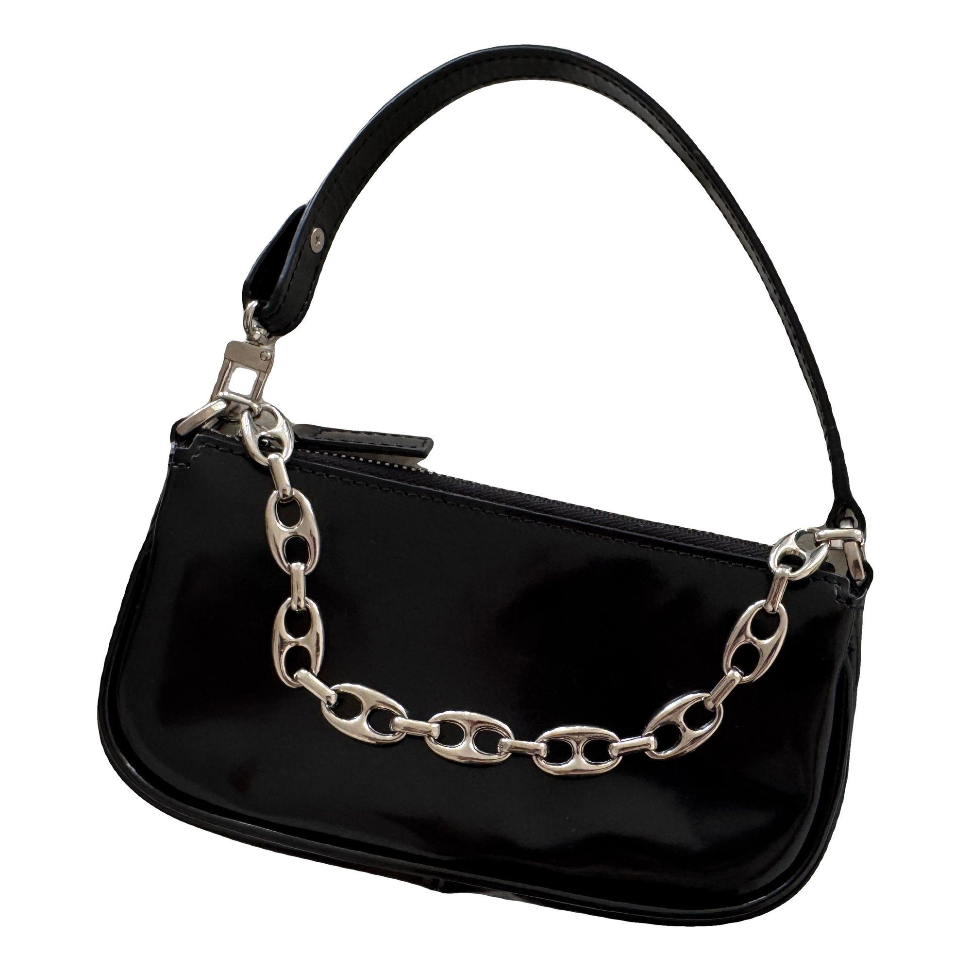 Rachel patent leather handbag