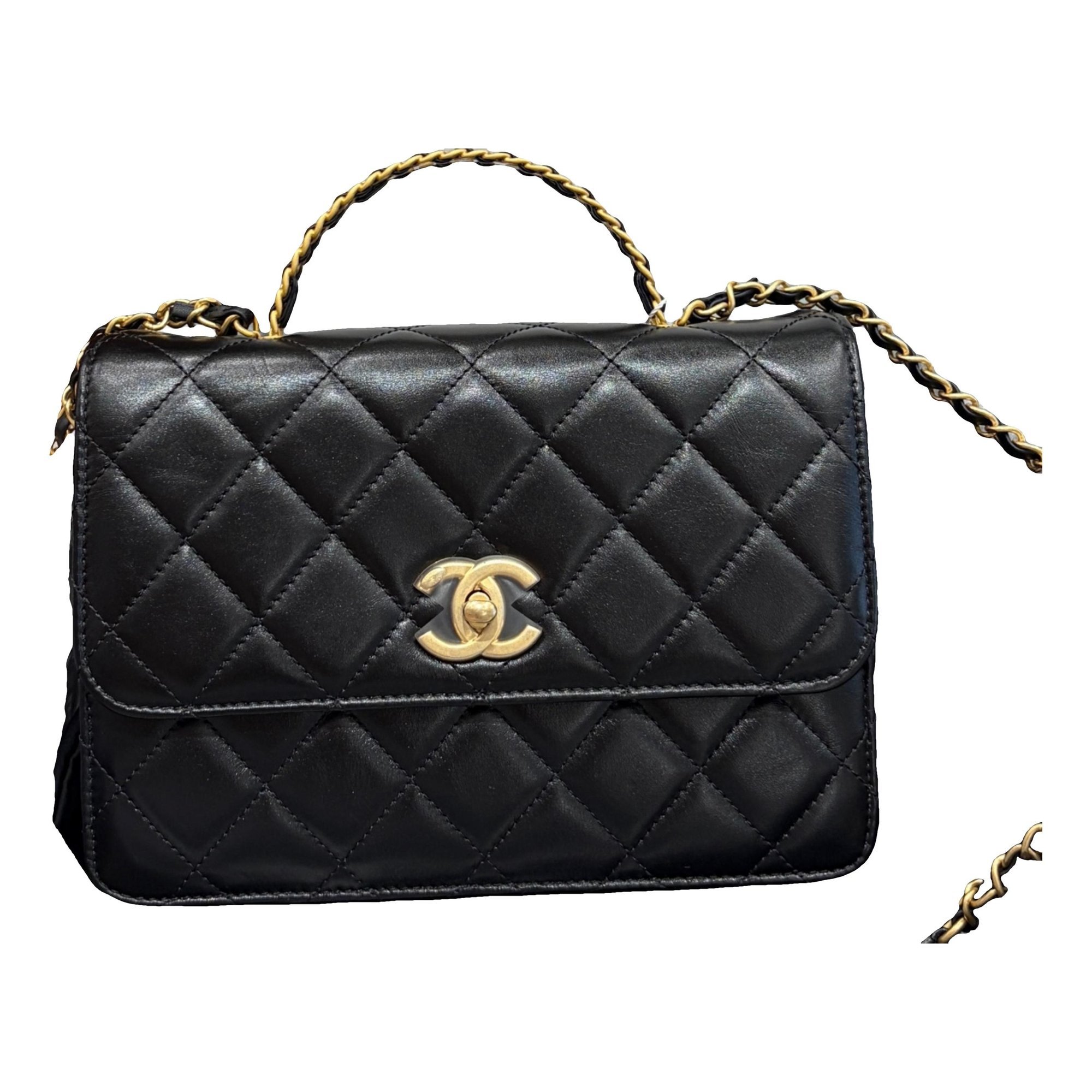 Timeless Classique Top Handle leather handbag